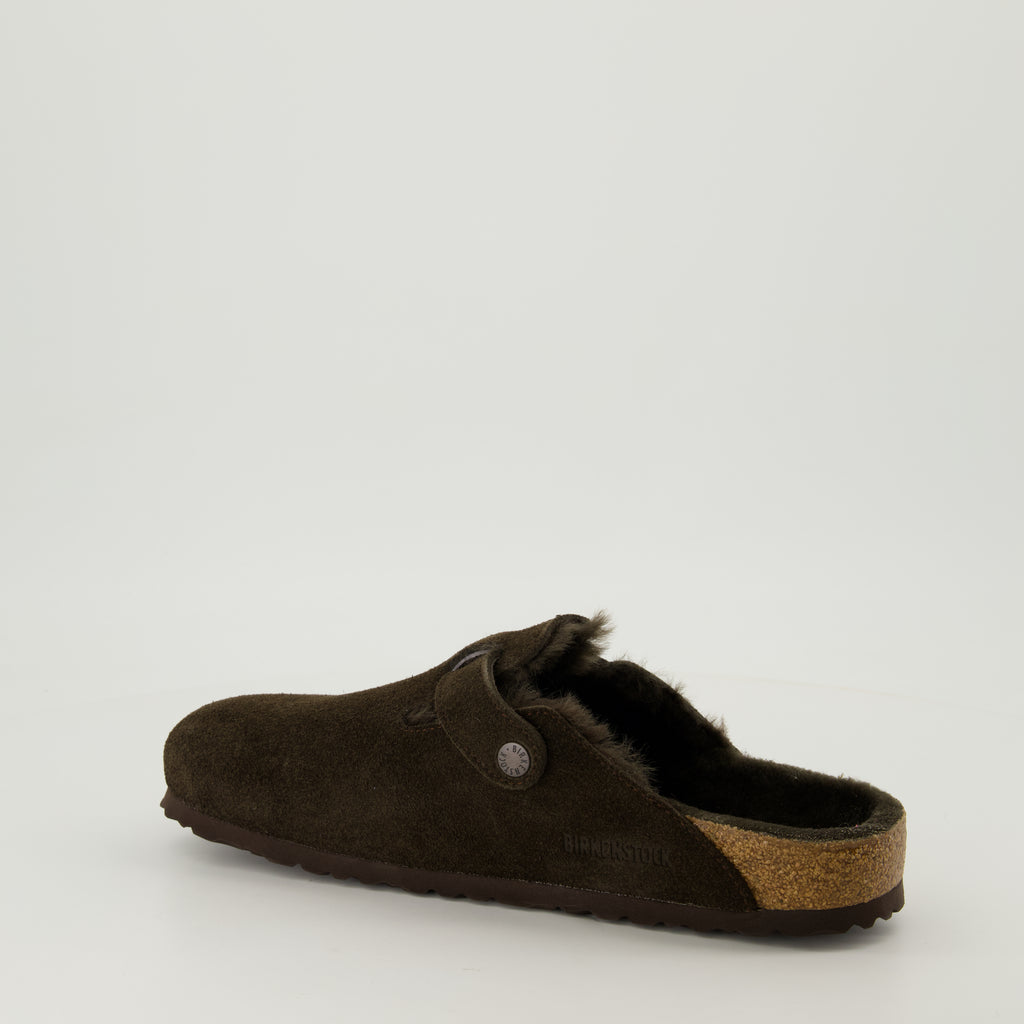 Chaussures ouvertes Mules Boston Birkenstock Marron Femme
