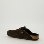 Chaussures ouvertes Mules Boston Birkenstock Marron Femme
