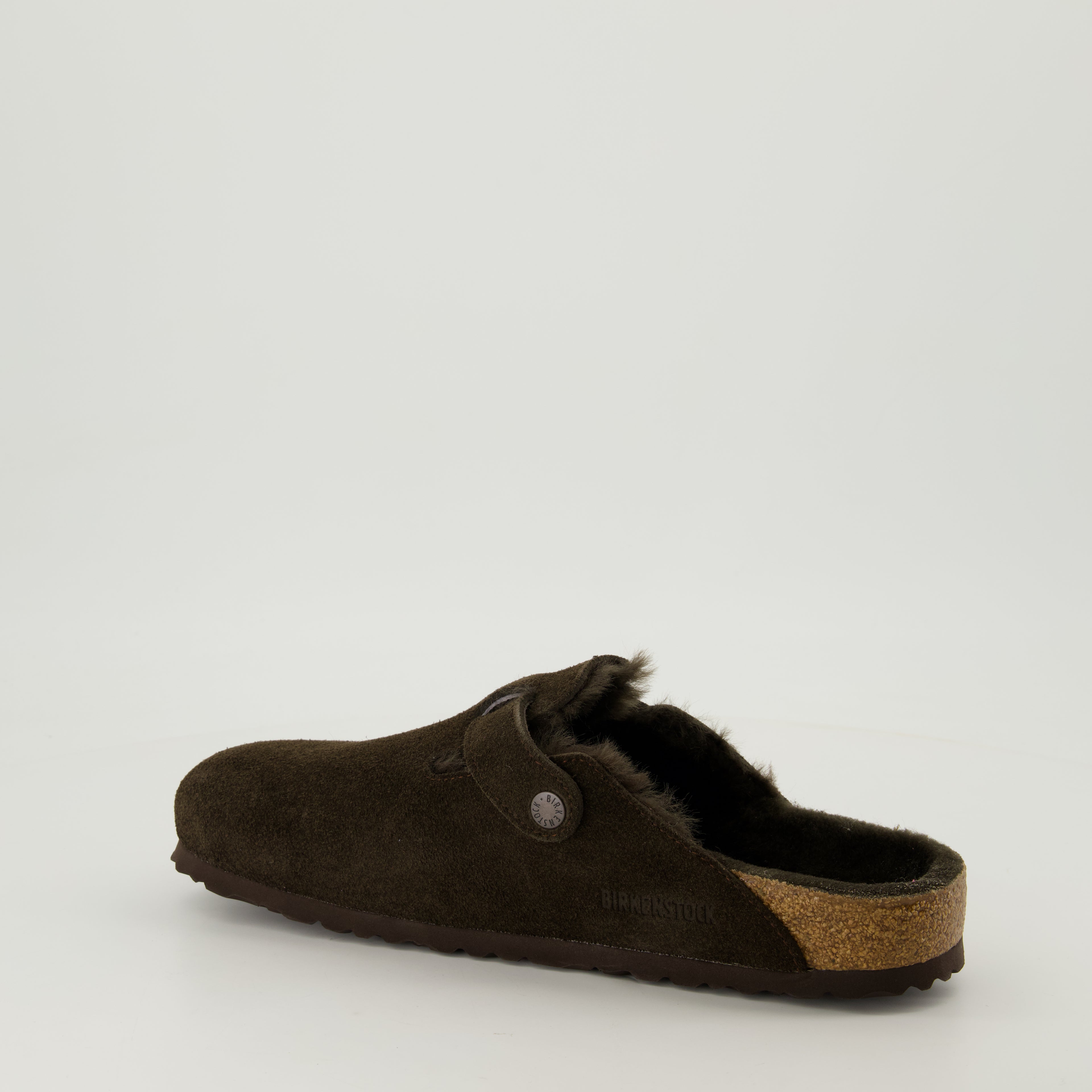 Chaussures ouvertes Mules Boston Birkenstock Marron Femme