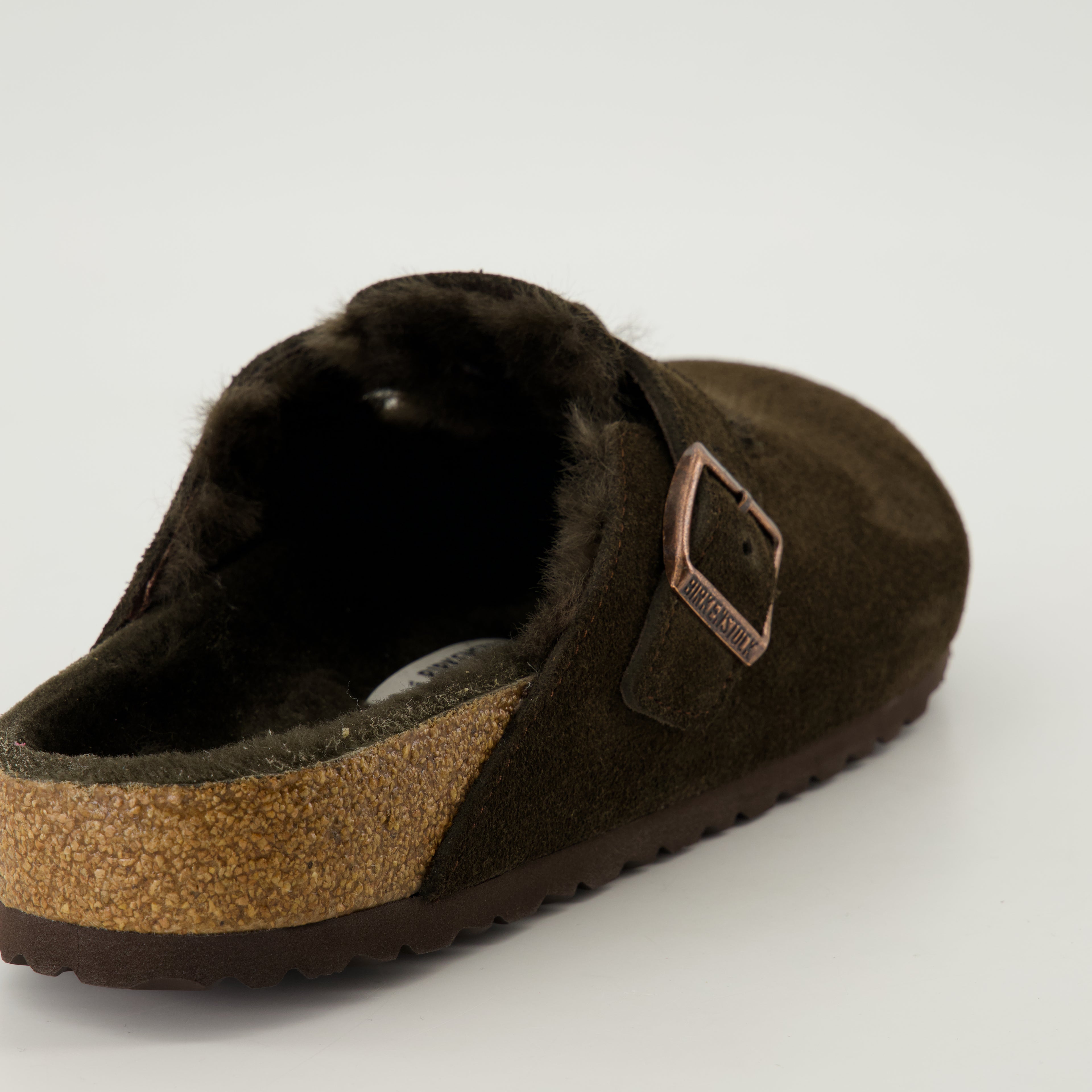 Chaussures ouvertes Mules Boston Birkenstock Marron Femme