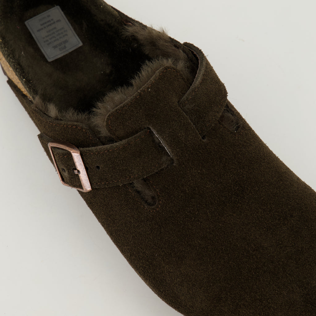 Chaussures ouvertes Mules Boston Birkenstock Marron Femme