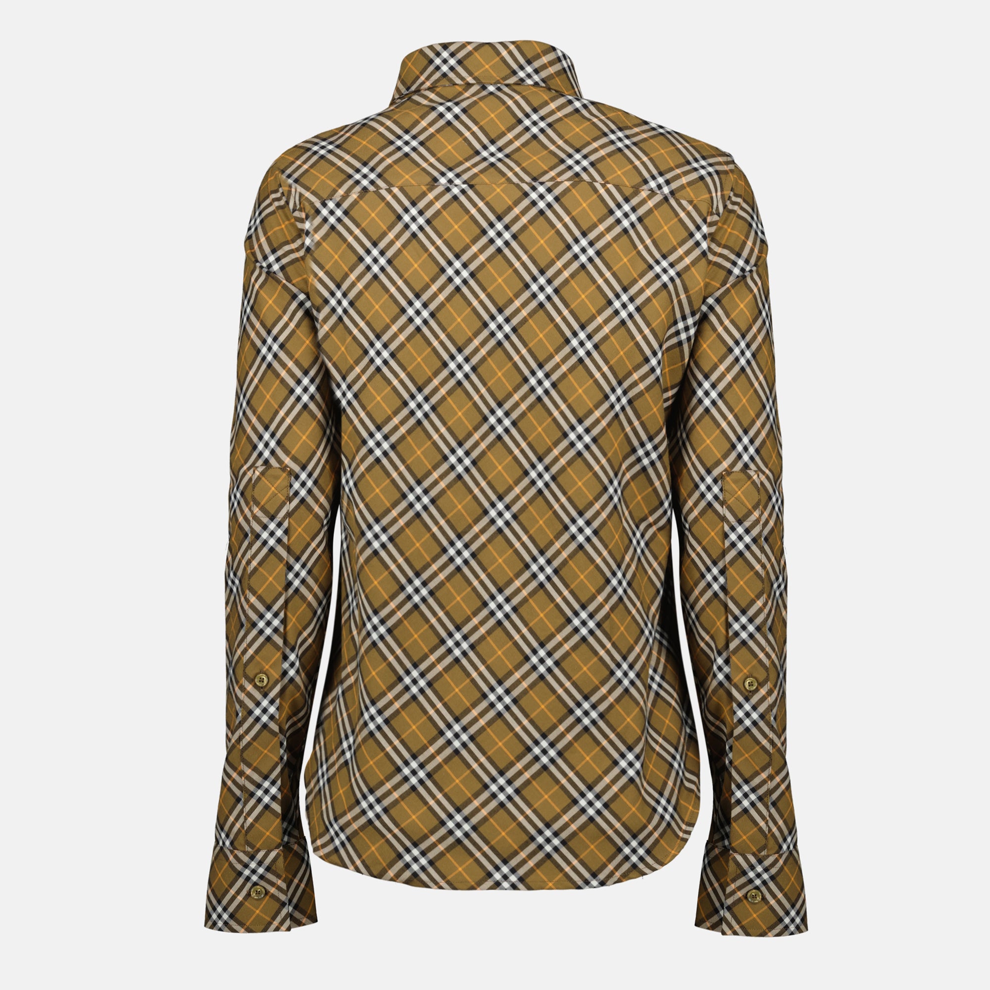 Camisas Camisa Xadrez Burberry Marrom Femme