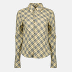 Camicie Camicia A Quadri Burberry Beige Femme