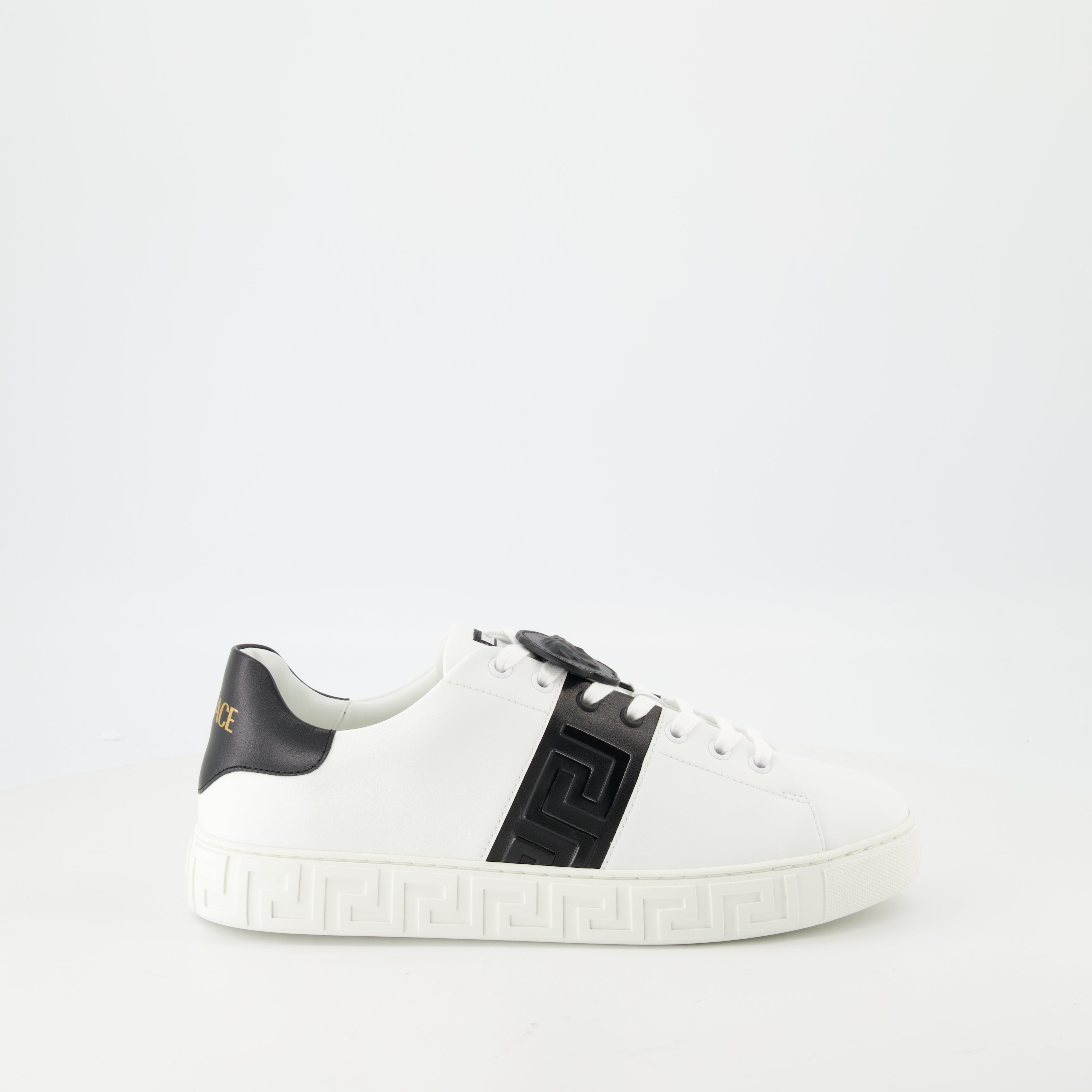 Baskets Baskets Greca Versace Blanc Homme