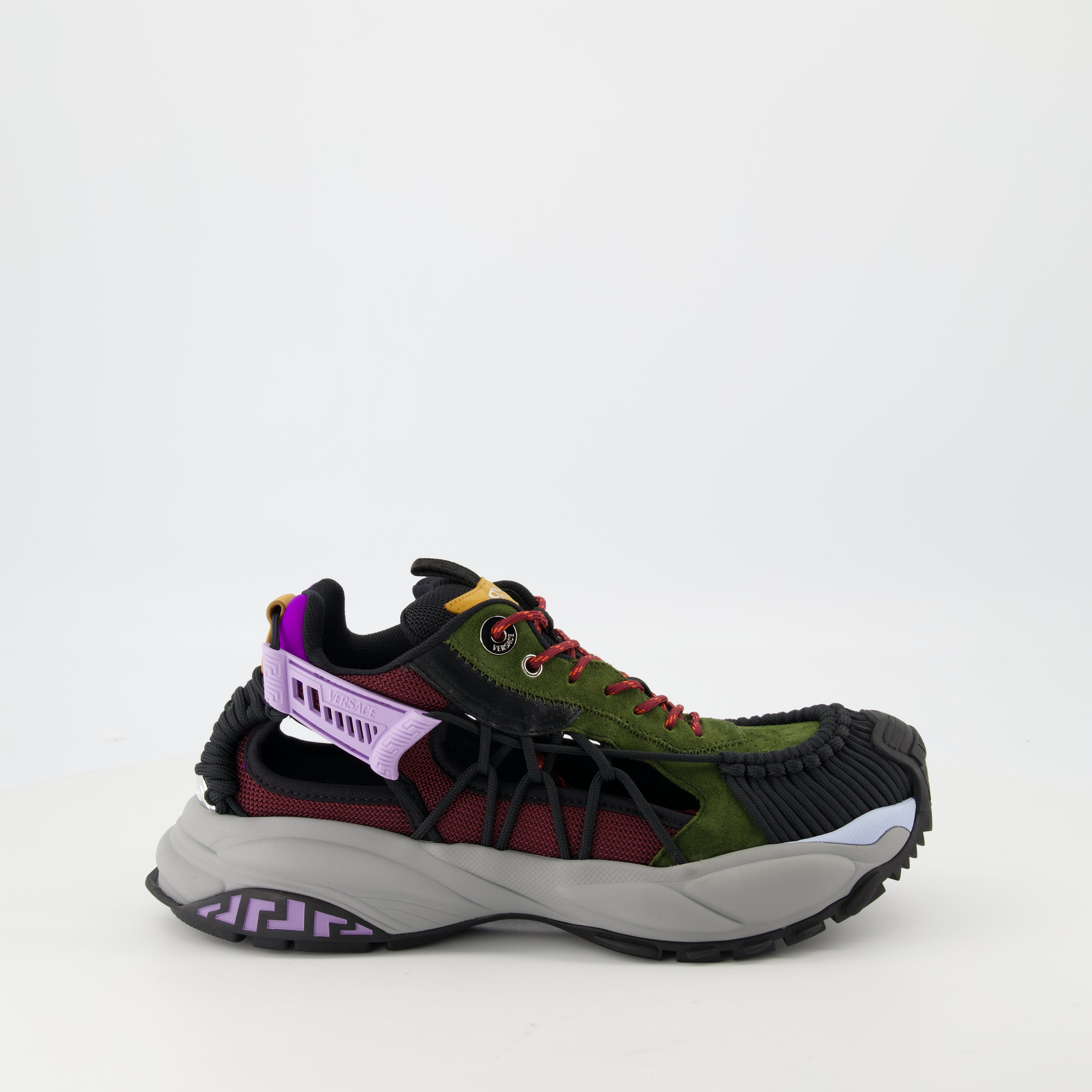 Baskets Baskets Mercury M_VS_01 Versace Vert Homme