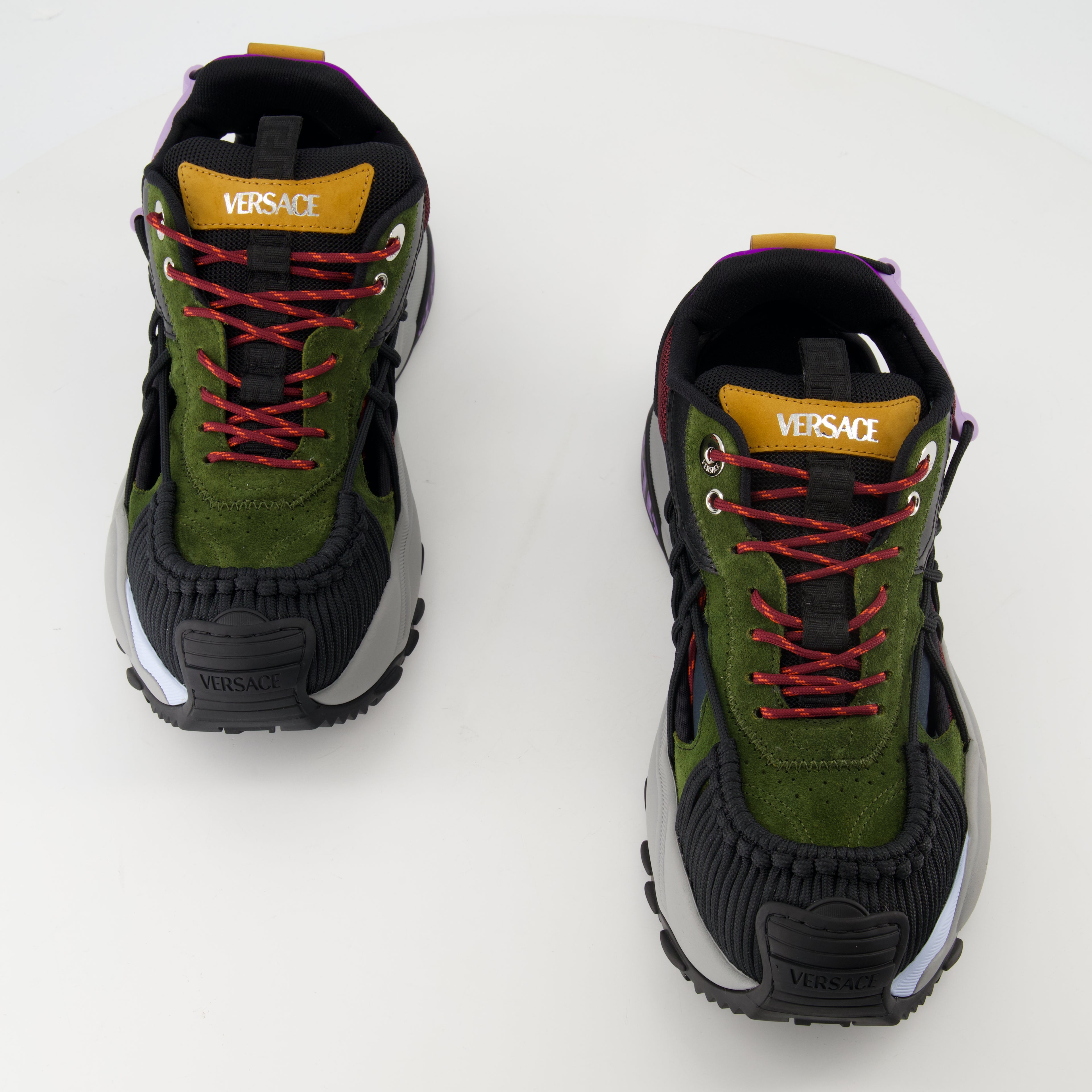 Baskets Baskets Mercury M_VS_01 Versace Vert Homme