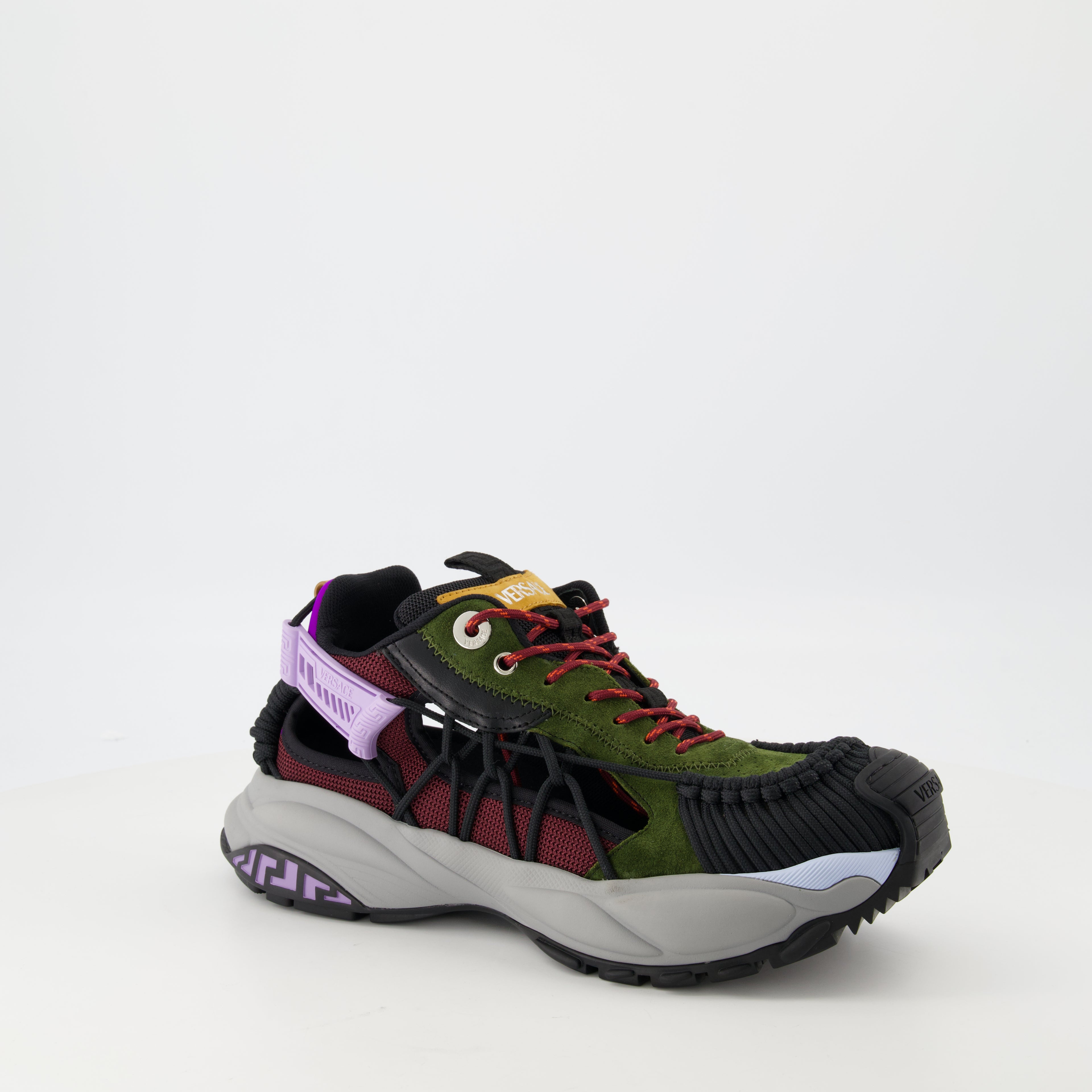 Baskets Baskets Mercury M_VS_01 Versace Vert Homme