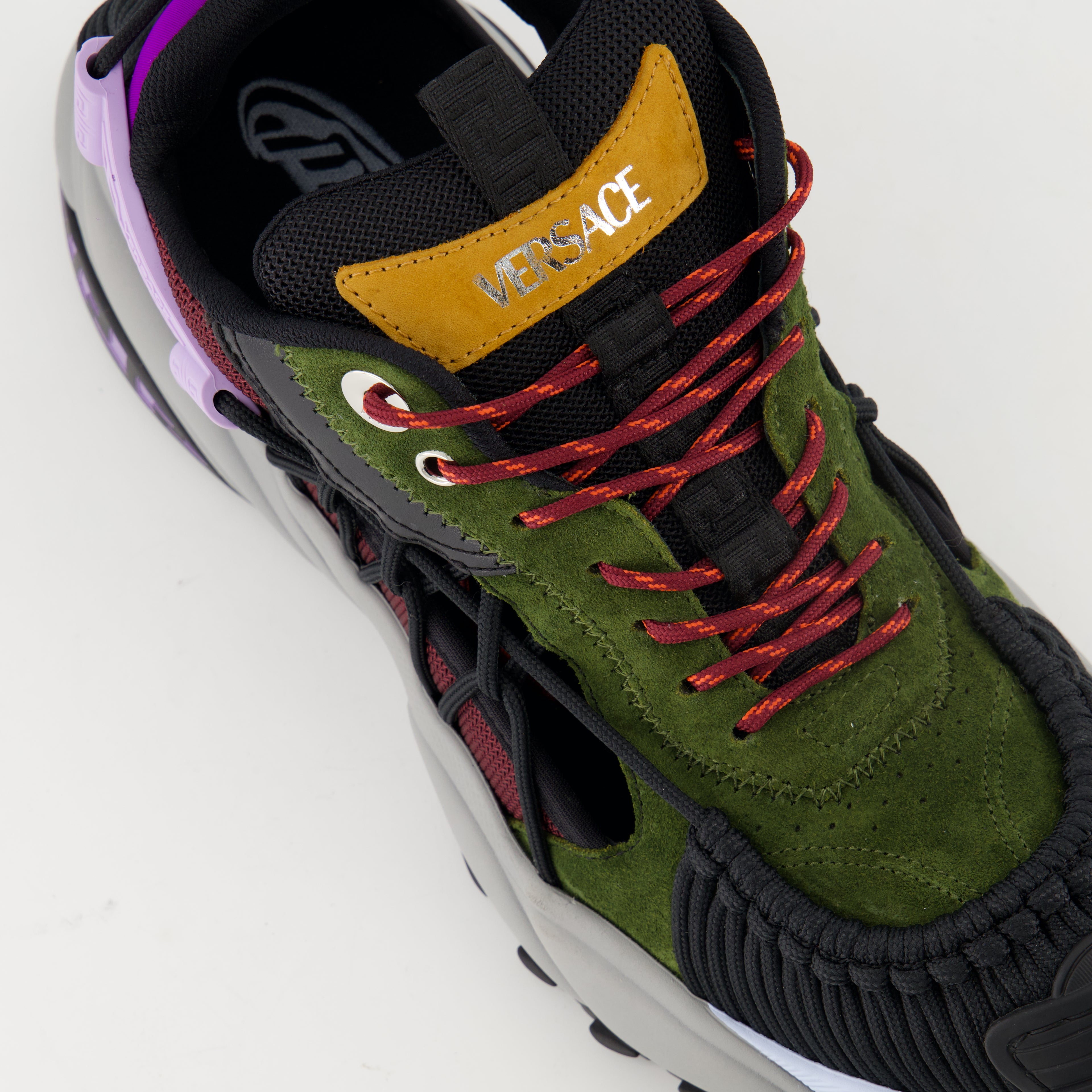 Baskets Baskets Mercury M_VS_01 Versace Vert Homme