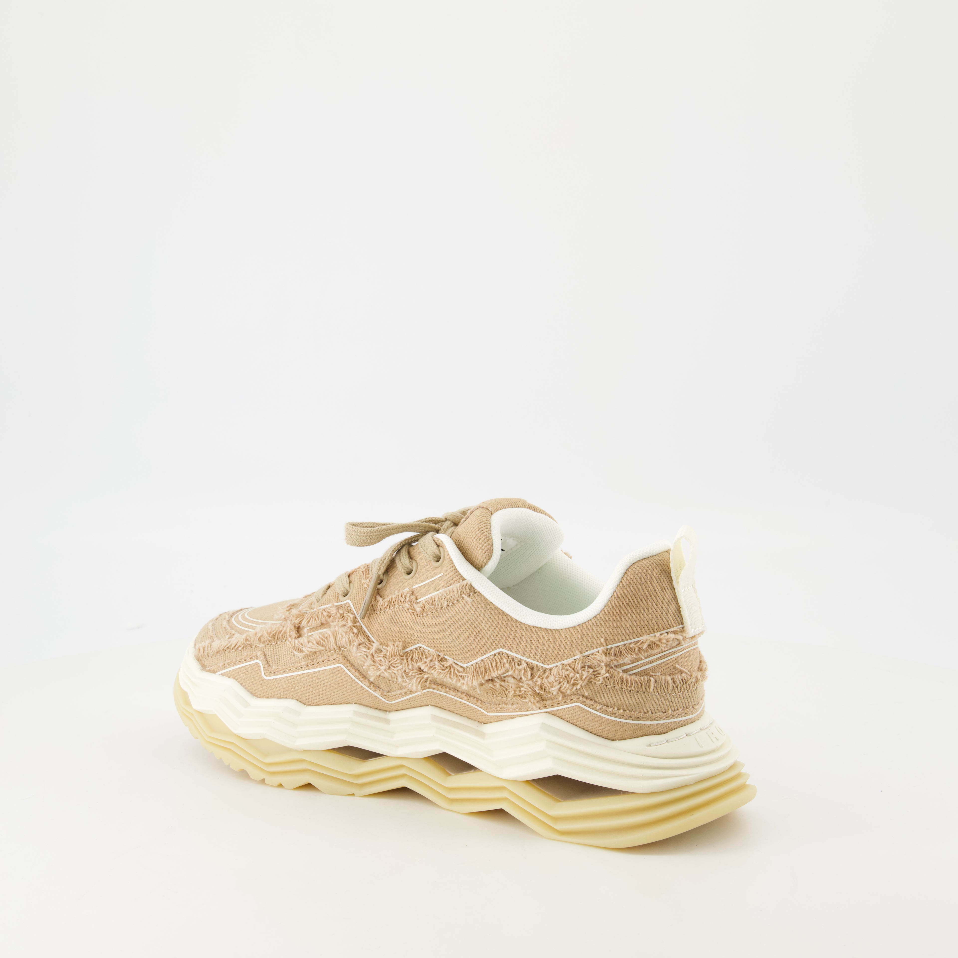 Baskets Baskets Wave Iro Beige Femme