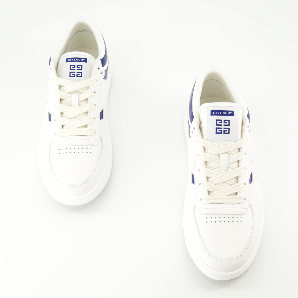 Baskets Baskets G Move en cuir Givenchy Bleu foncé Homme