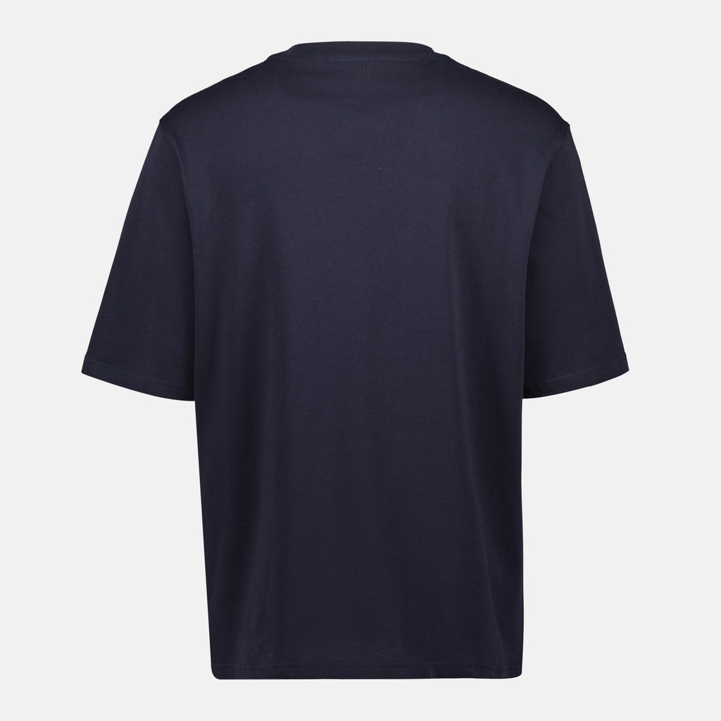 Image de l'article T-shirt patch Ami Paris de la marque Ami PARIS pour Unisex - Saison Printemps-Été 2025 - Vue détaillée_2