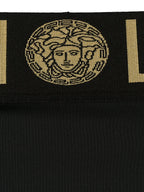 Strandmode Bikini Bottom Versace Schwarz Femme