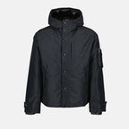 Manteaux Doudoune en Re-Nylon Prada Noir Homme