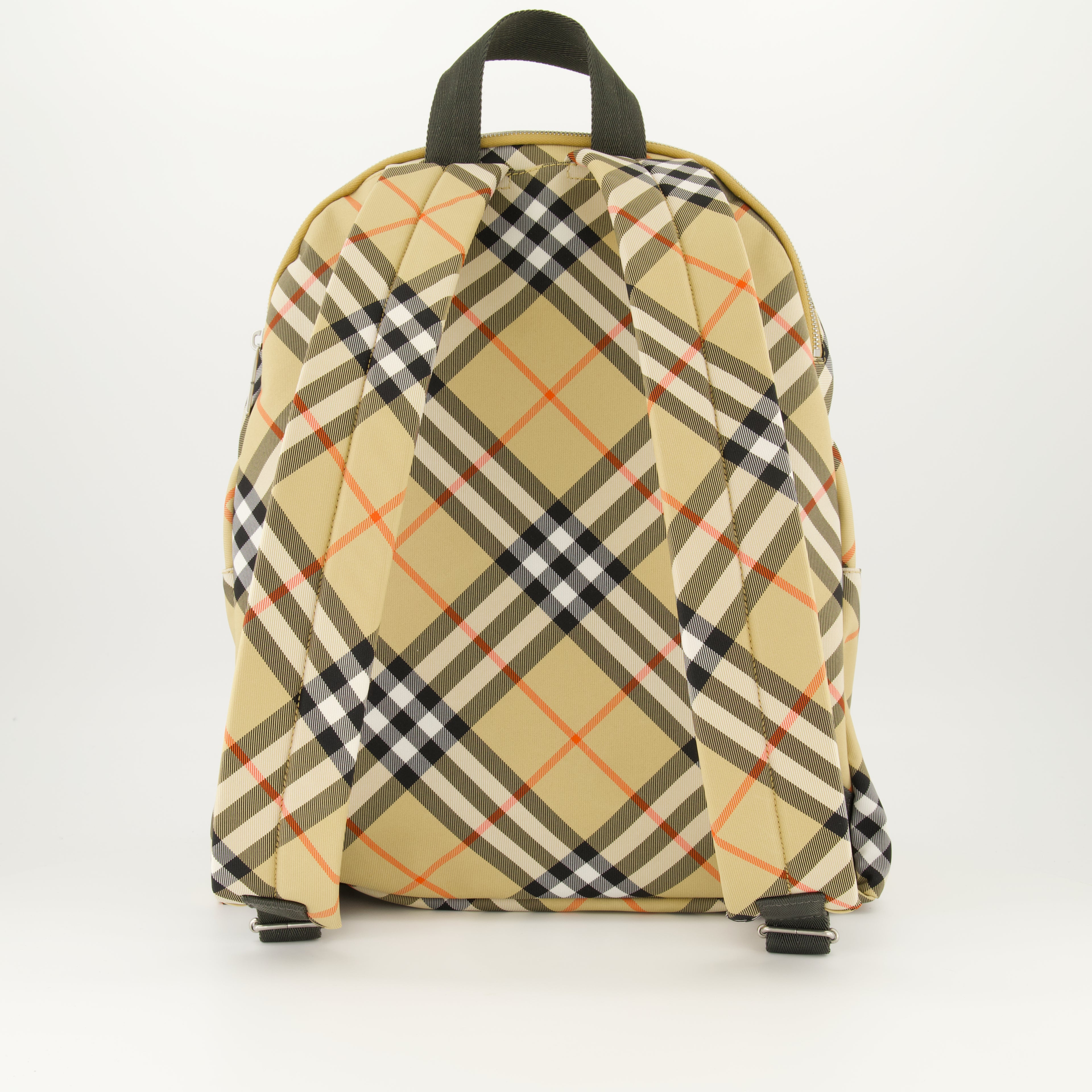 Zaini Zaino Check Burberry Beige Uomini