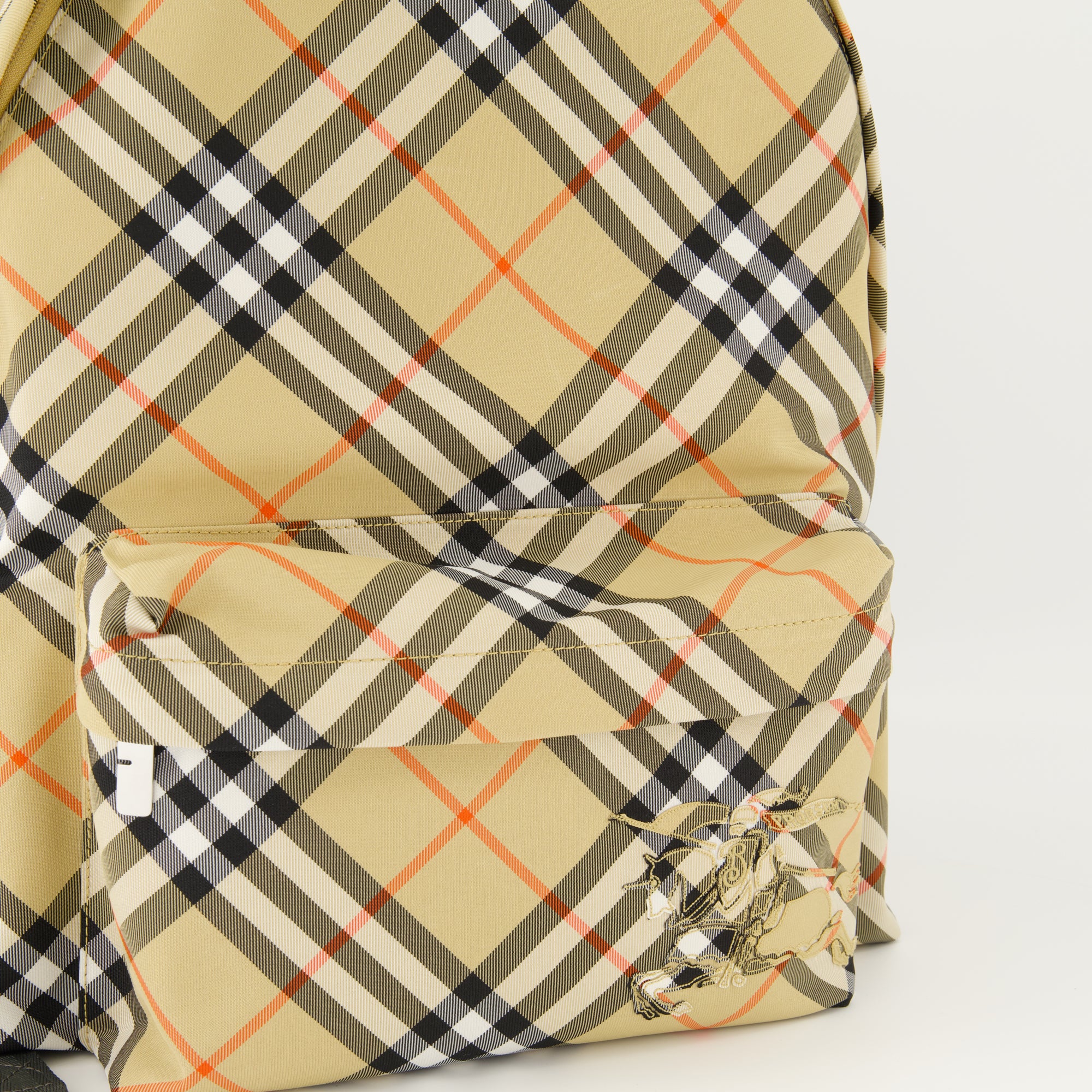 Zaini Zaino Check Burberry Beige Uomini