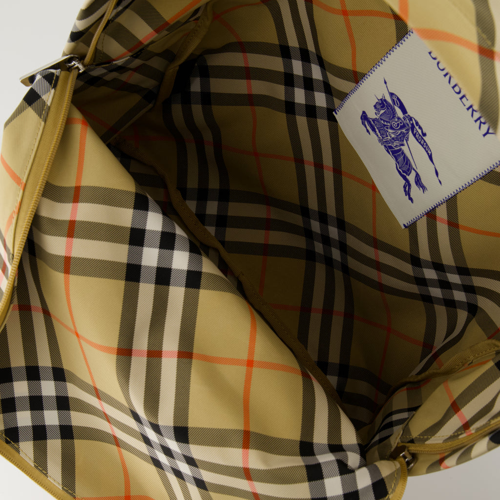 Rucksäcke Check Rucksack Burberry Beige Herren