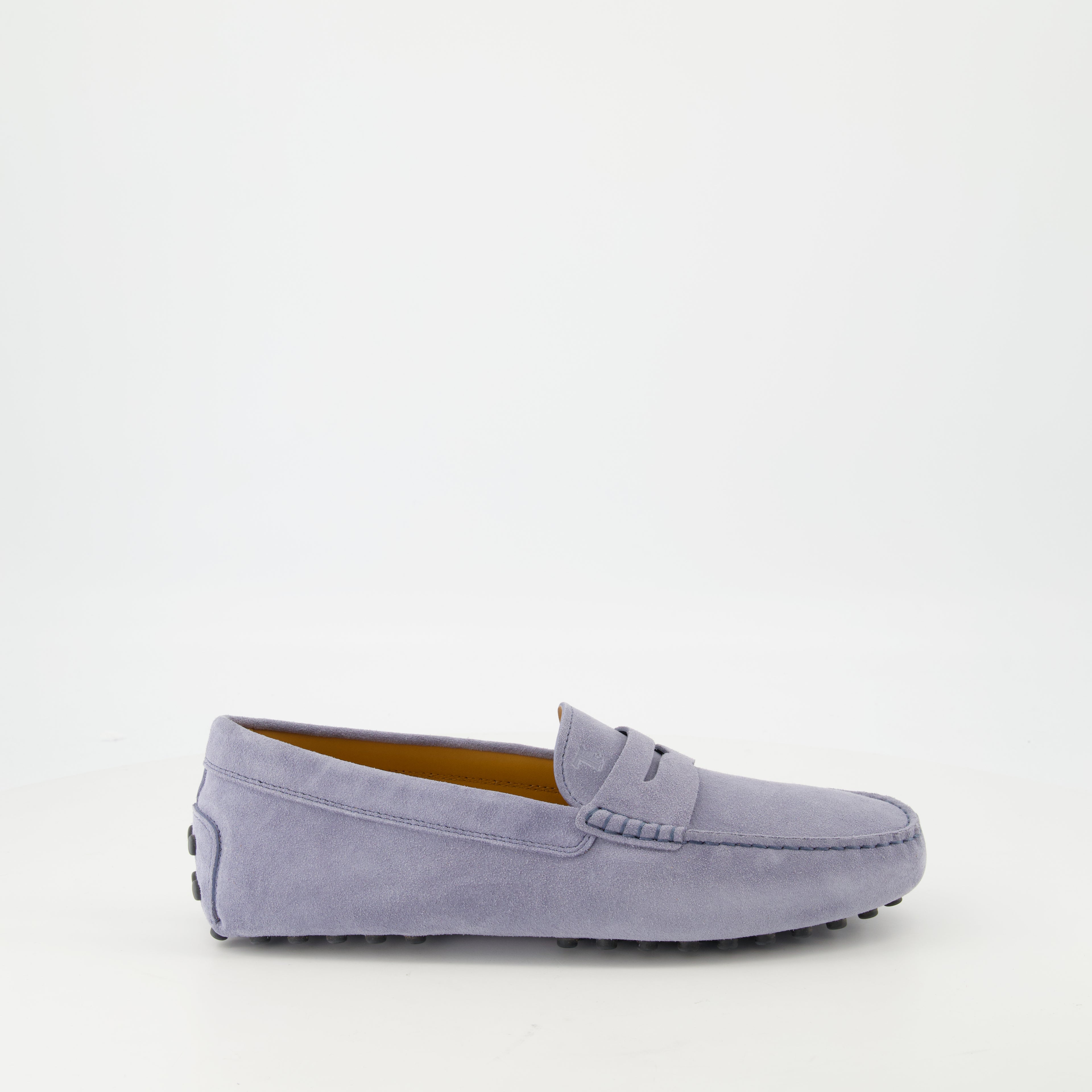 Mocassins Mocassins Gommino en cuir velours Tod's Gris Homme
