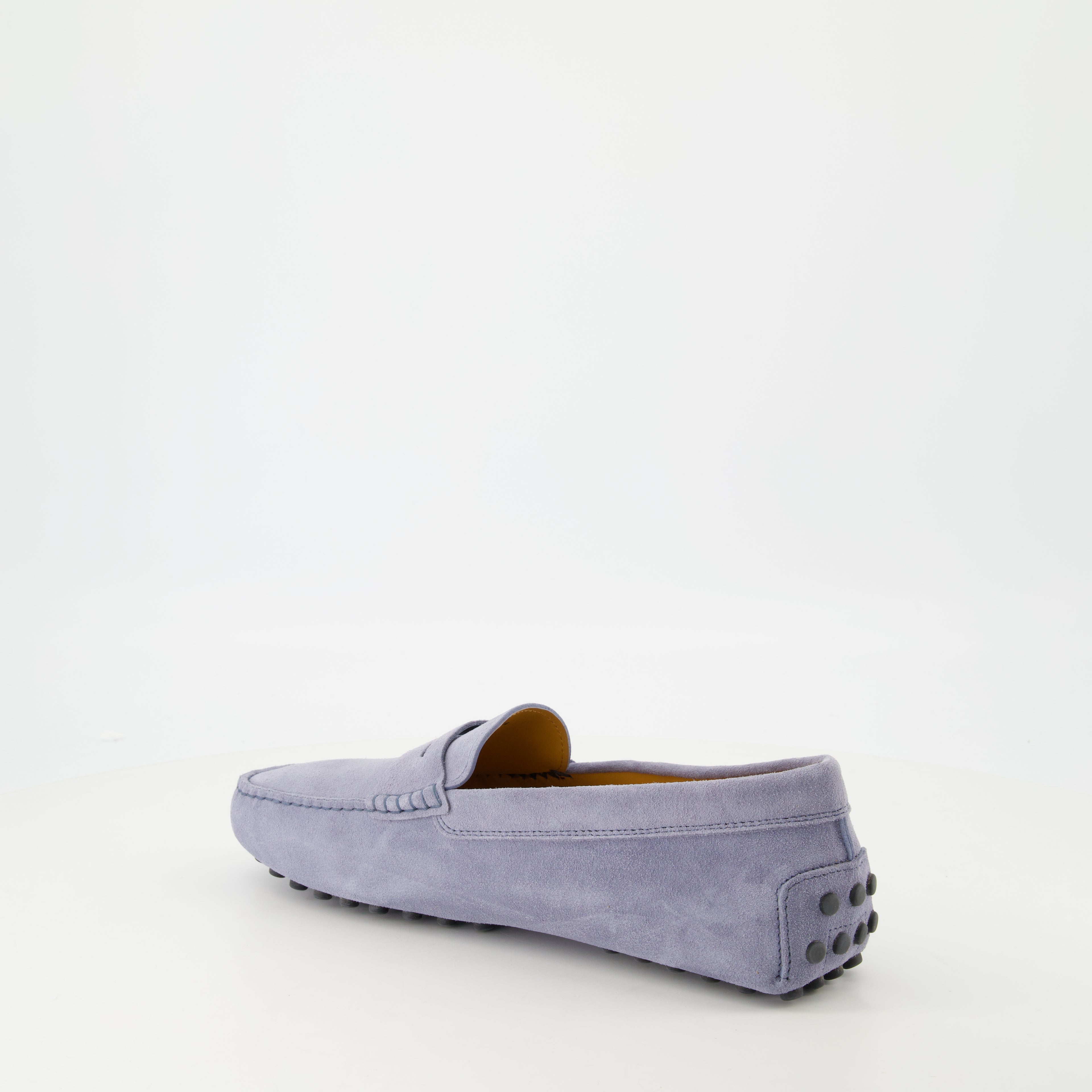 Mocassins Mocassins Gommino en cuir velours Tod's Gris Homme