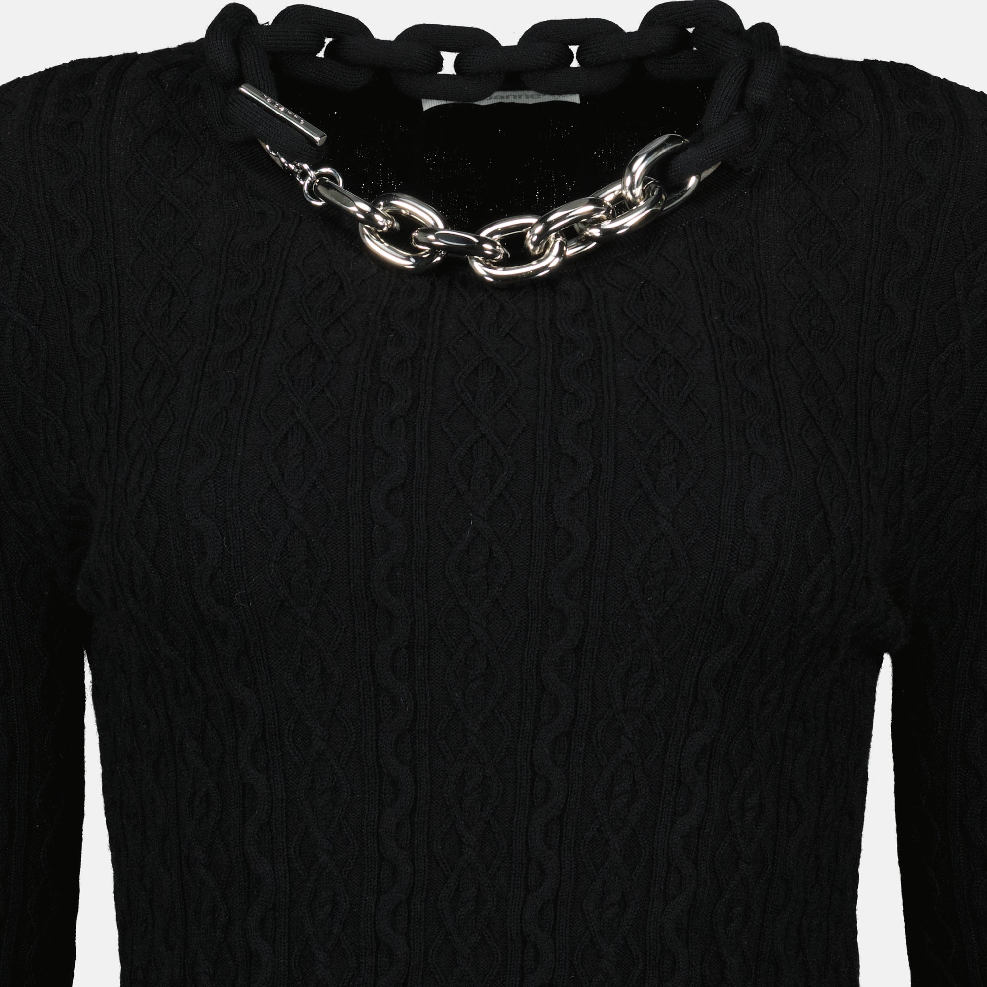 Image de l'article Robe longue à chaîne de la marque Rabanne pour Femme - Saison Automne-Hiver 2025 - Vue détaillée_1