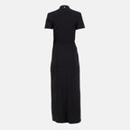 Image de l'article Robe noire longue de la marque Rabanne pour Femme - Saison Automne-Hiver 2025 - Vue détaillée_2