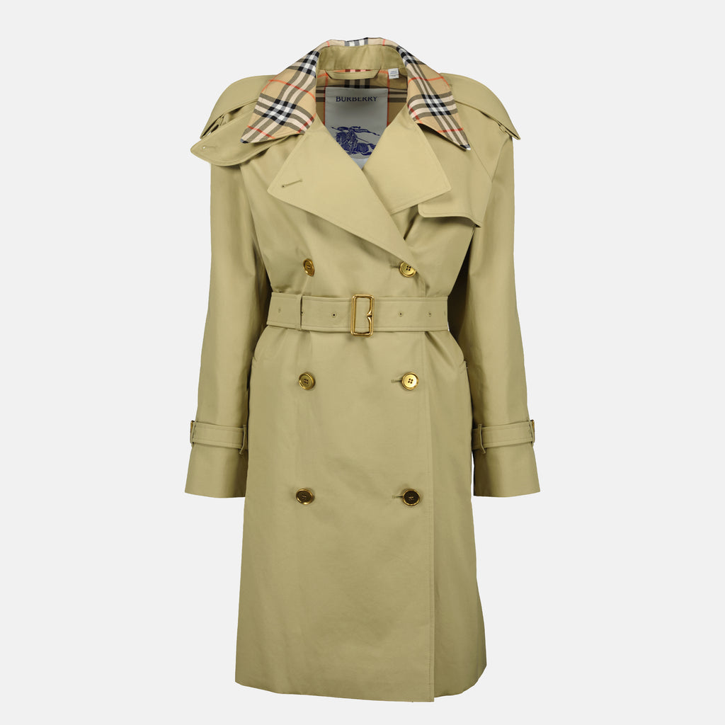 Coats Castleford Mid-Length Trench Burberry Beige Femme