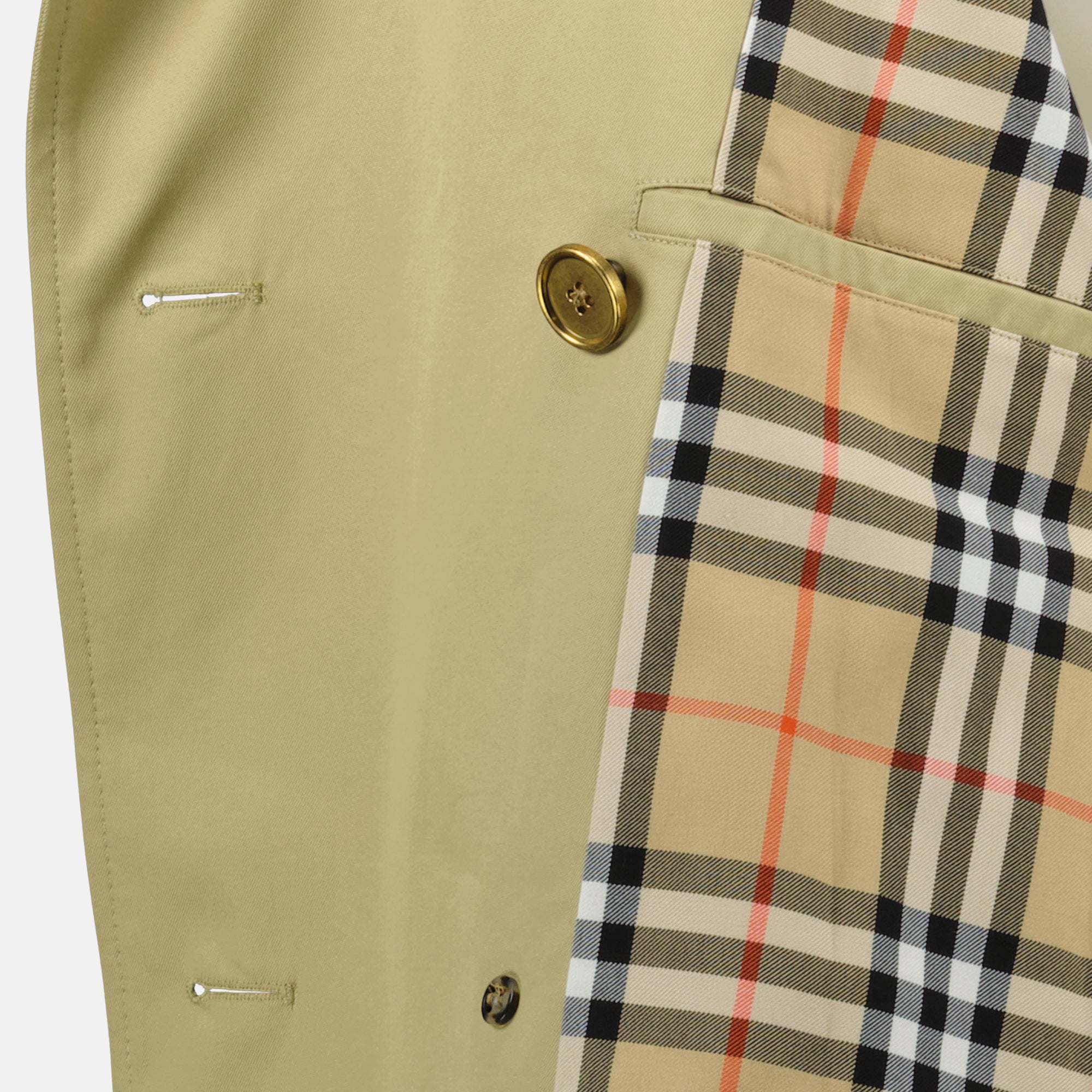 Manteaux Trench mi-long Castleford Burberry Beige Femme