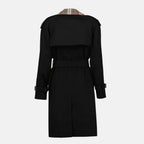 Manteaux Trench mi-long Castleford Burberry Noir Femme