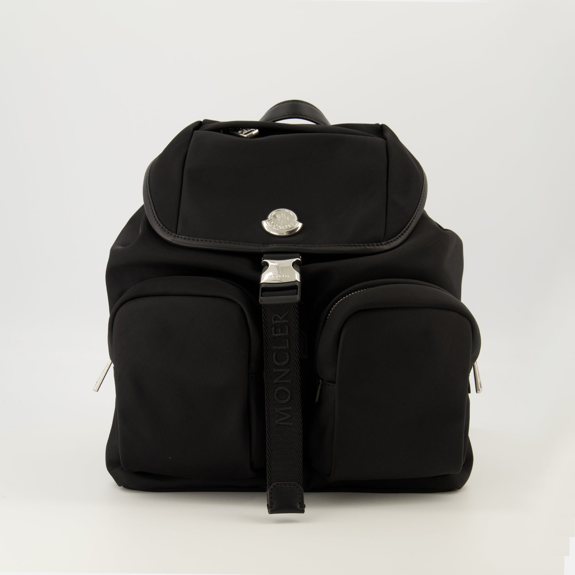 Image of the New Trick backpack from the brand Moncler for Women - Fall-Winter 2025 - Front View
