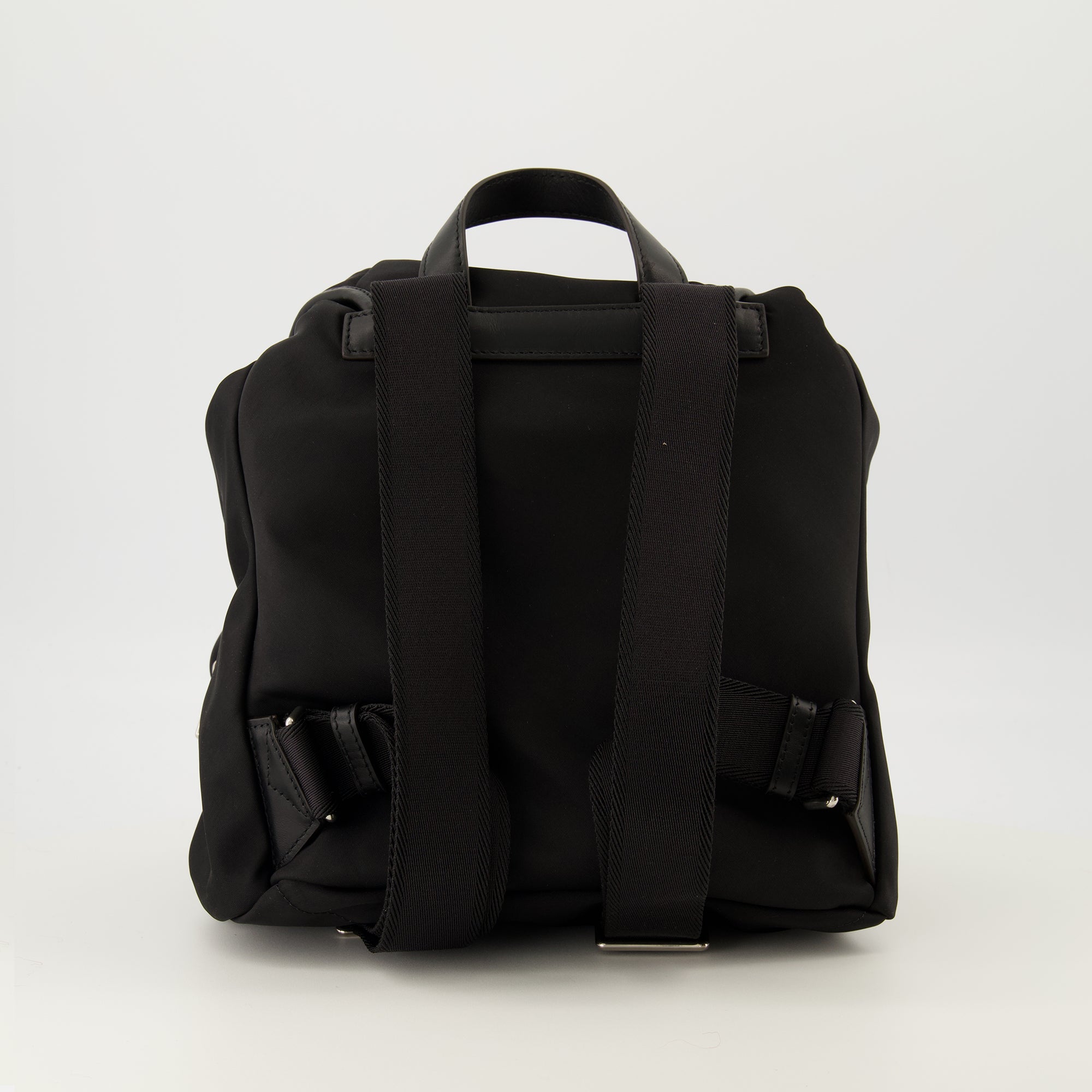 Image of the New Trick backpack from the brand Moncler for Women - Fall-Winter 2025 - Back View