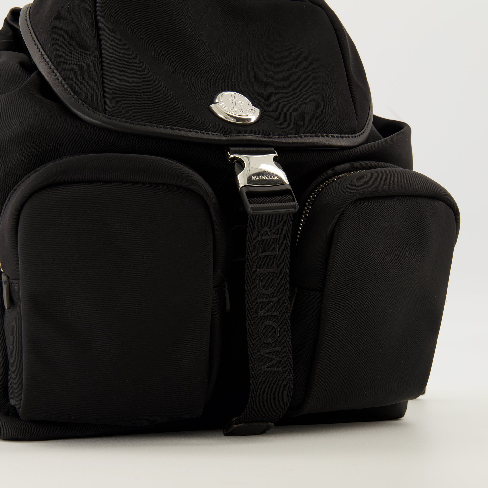 Image of the New Trick backpack from the brand Moncler for Women - Fall-Winter 2025 - Detailed View 3