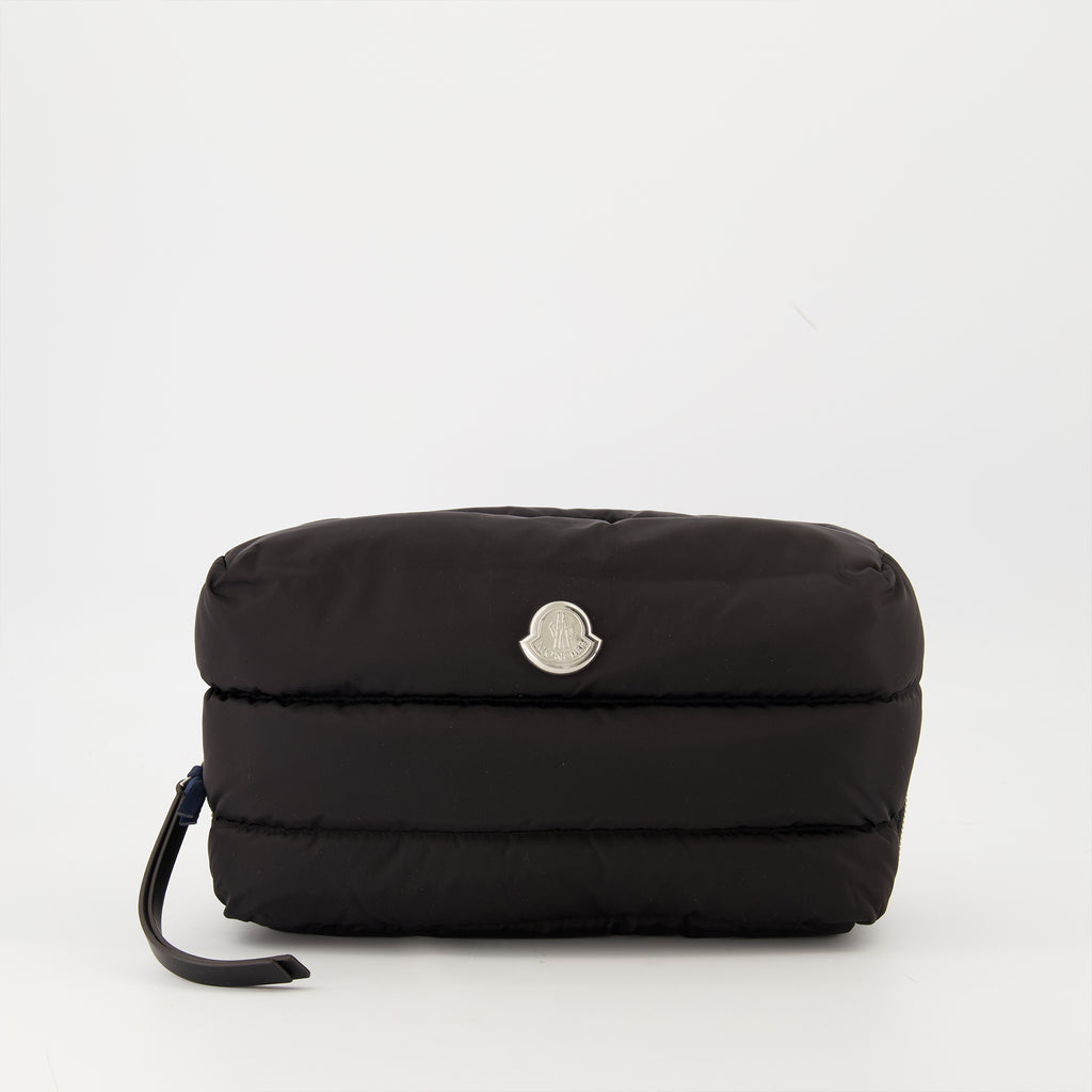Image de l'article Pochette Caradoc matelassée noir de la marque Moncler pour Femme - Saison Printemps-Été 2026 - Vue de Face