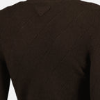 Image de l'article Cardigan en cachemire de la marque Prada pour Femme - Saison Automne-Hiver 2025 - Vue détaillée_2