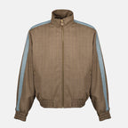 Image of the Drole De Monsieur Chevron Jacket for Men - Autumn-Winter 2025 - Front View