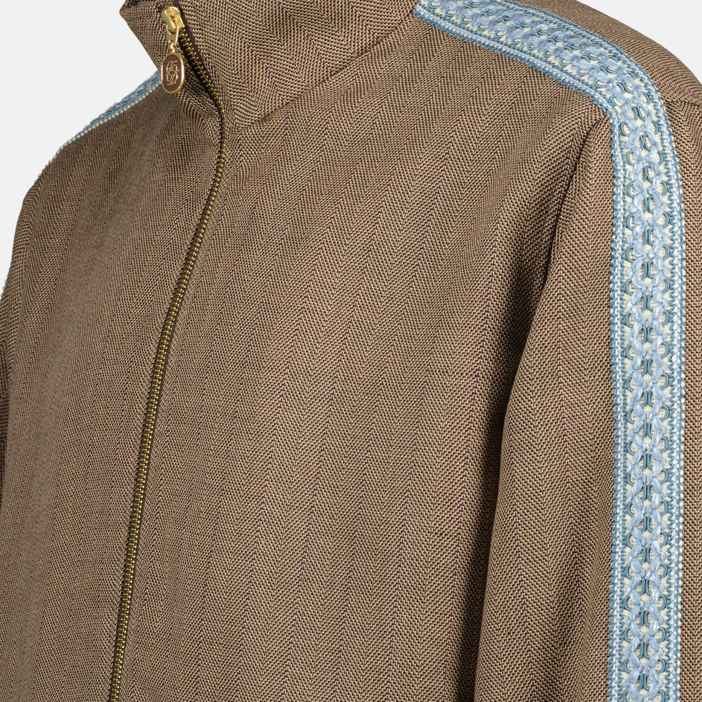 Image de l'article Veste Chevron de la marque Drole De Monsieur pour Homme - Saison Automne-Hiver 2025 - Vue détaillée_1