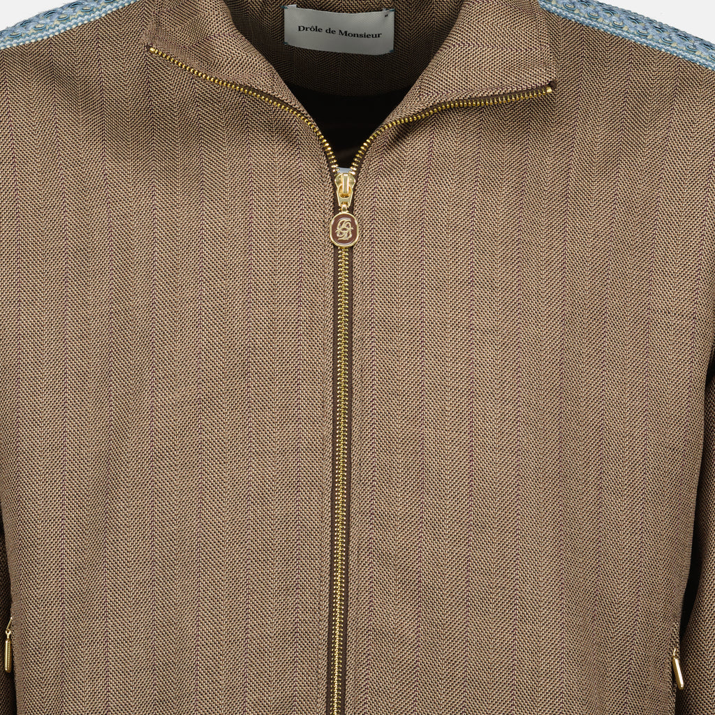 Image de l'article Veste Chevron de la marque Drole De Monsieur pour Homme - Saison Automne-Hiver 2025 - Vue détaillée_2