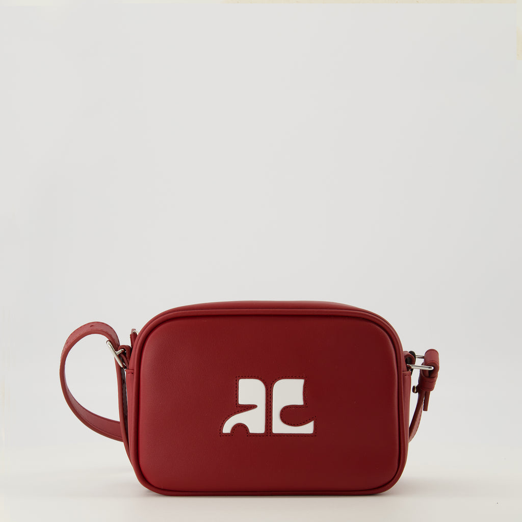 Sacs bandoulière Sac Camera Réedition Courrèges Rouge Unisexe