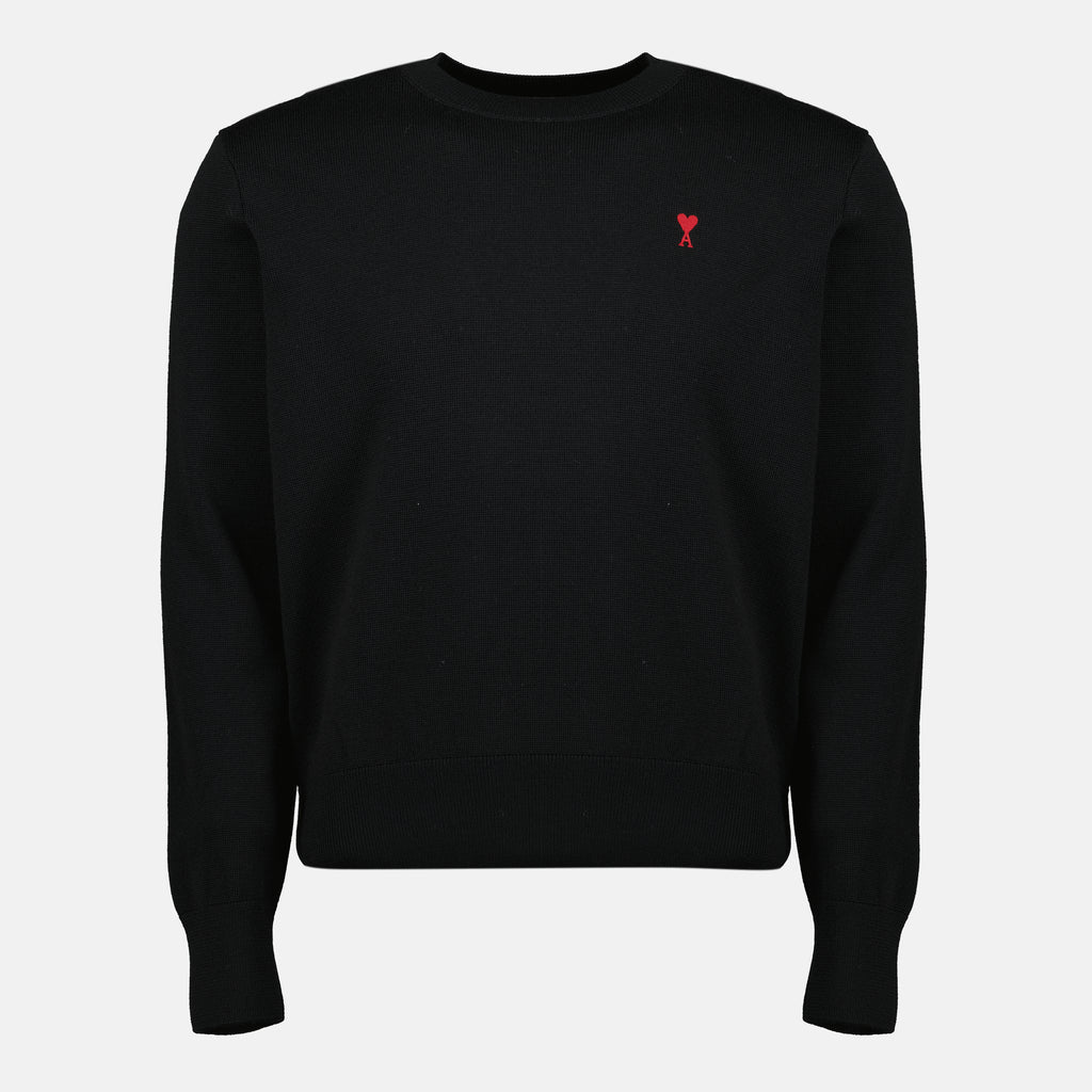 Image de l'article Pull Ami de coeur de la marque Ami PARIS pour Homme - Saison Automne-Hiver 2025 - Vue de Face