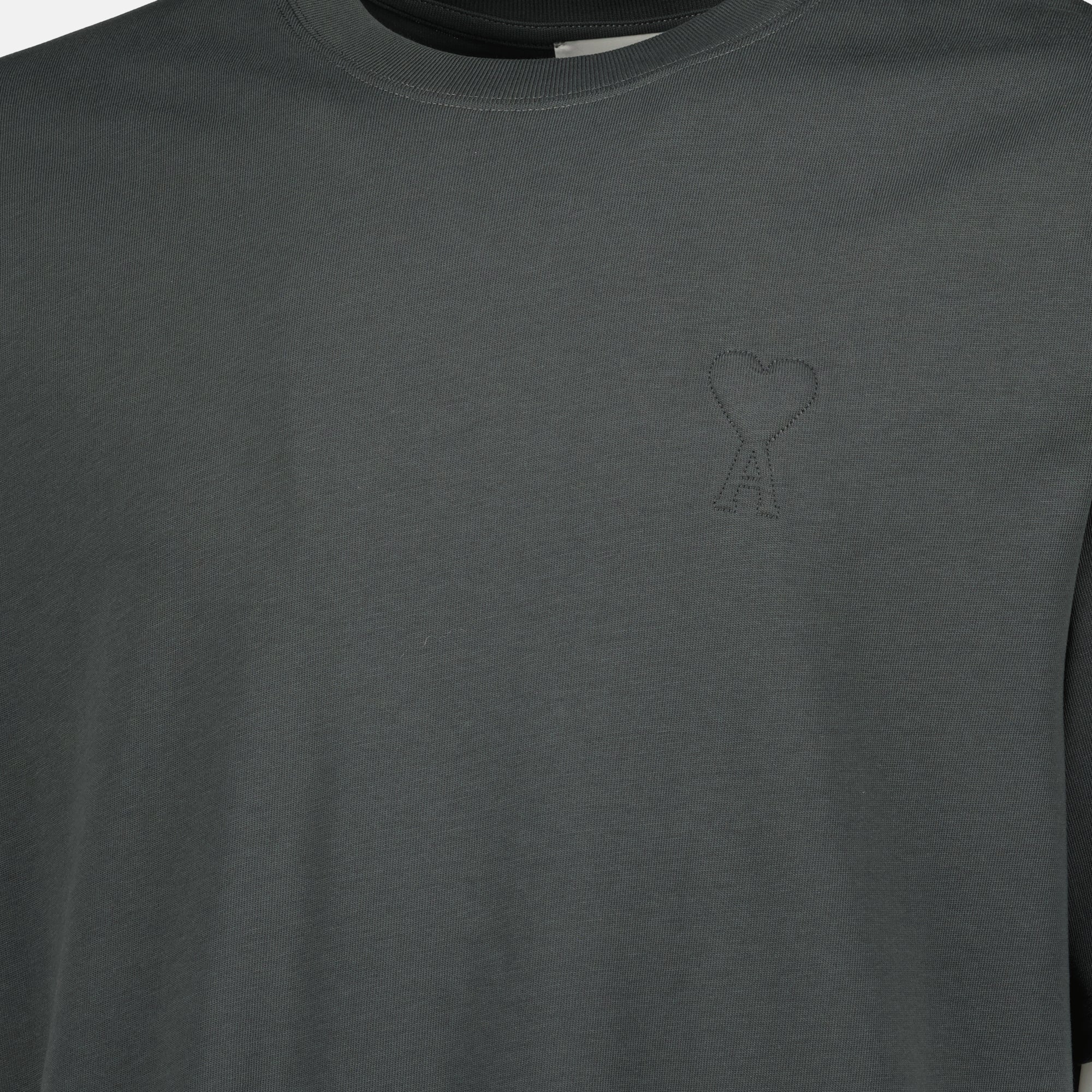 Bild des Artikels T-Shirt-Logo der Marke Ami PARIS für Unisex - Saison Herbst-Winter 2025 - Detailansicht_6