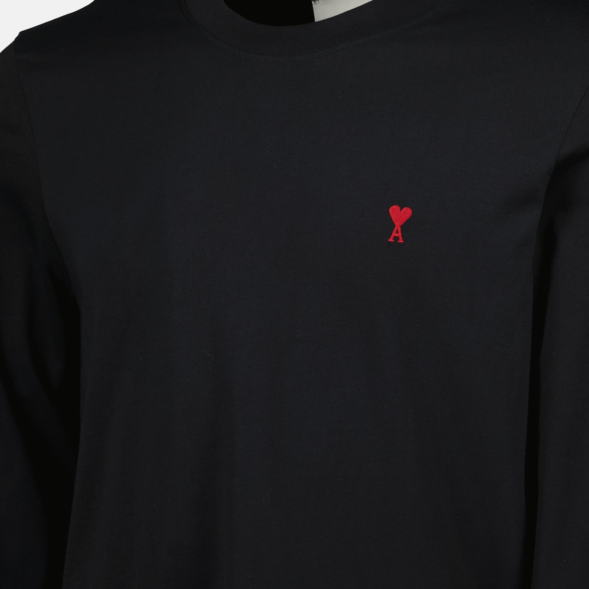 Immagine della T-shirt a maniche lunghe Amico del cuore del marchio Ami PARIS per Unisex - Stagione Autunno-Inverno 2025 - Vista Dettagliata_3