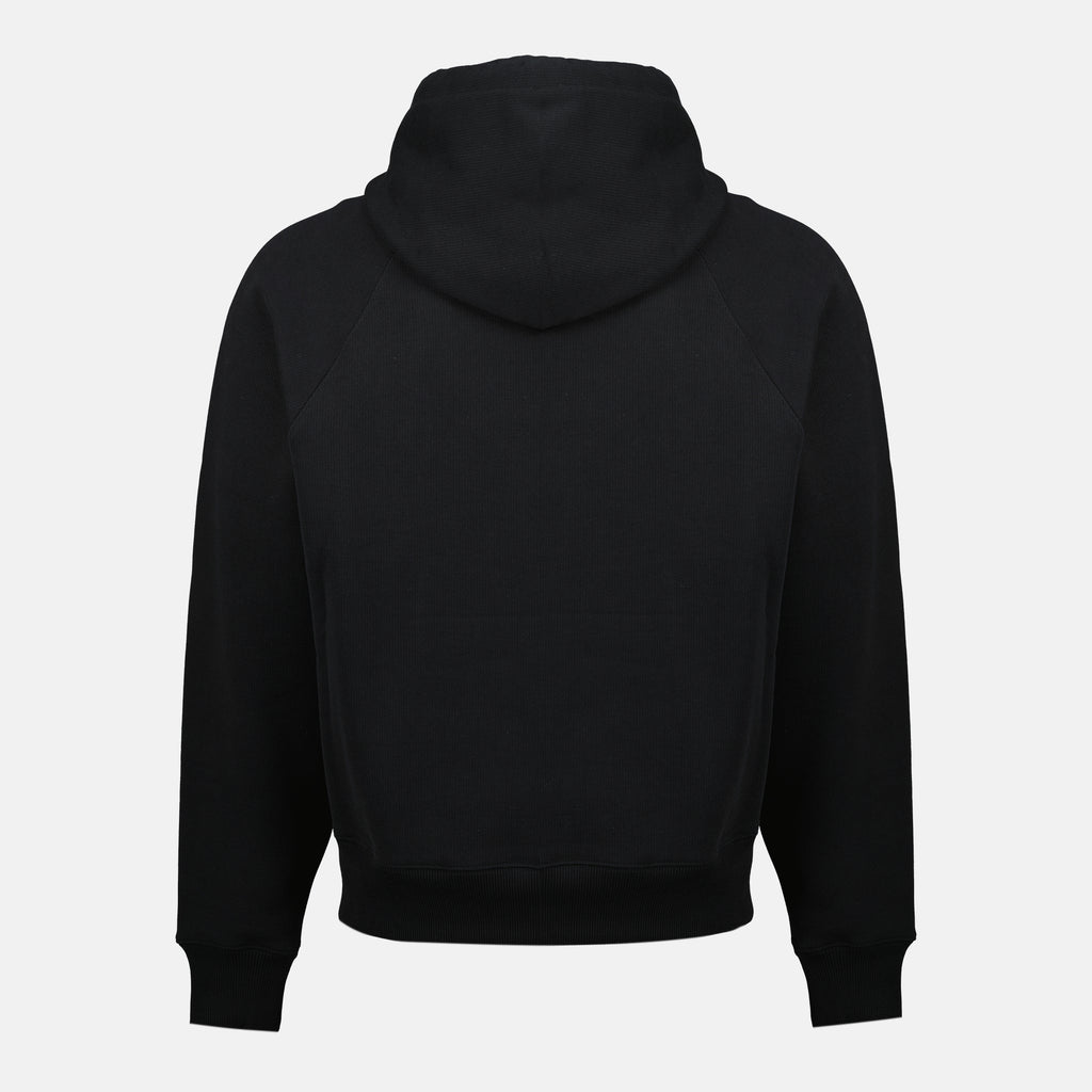 Bild des Kapuzenpullovers mit Logo-Patch der Marke Ami PARIS für Unisex - Herbst-Winter 2025 - Rückansicht