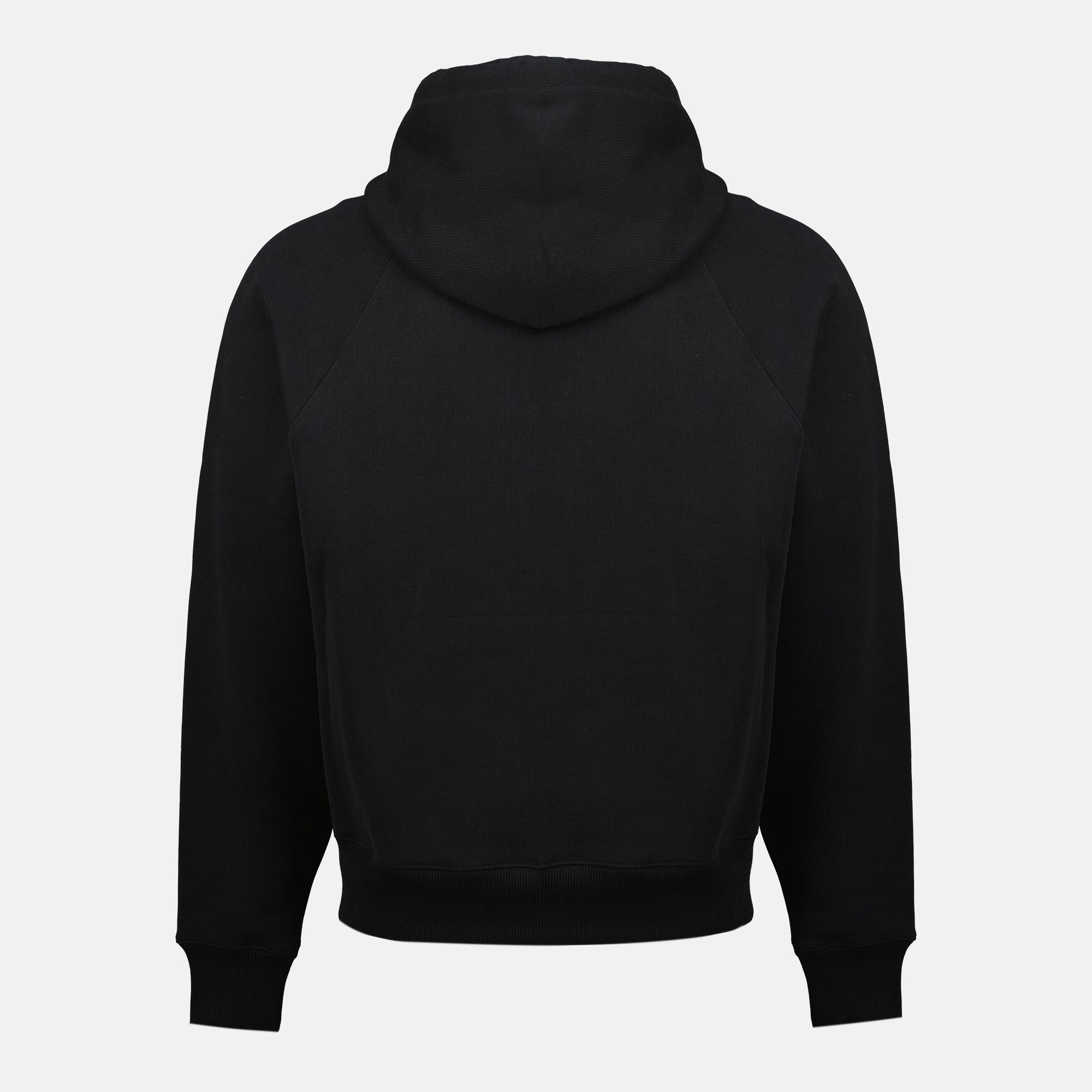 Bild des Kapuzenpullovers mit Logo-Patch der Marke Ami PARIS für Unisex - Herbst-Winter 2025 - Rückansicht