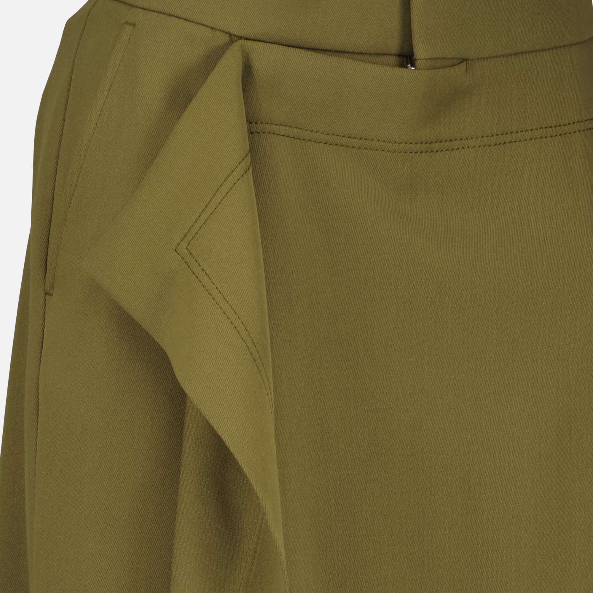 Image of the Wide Leg Trousers by Ami PARIS for Women - Fall-Winter 2025 - Detailed View_3