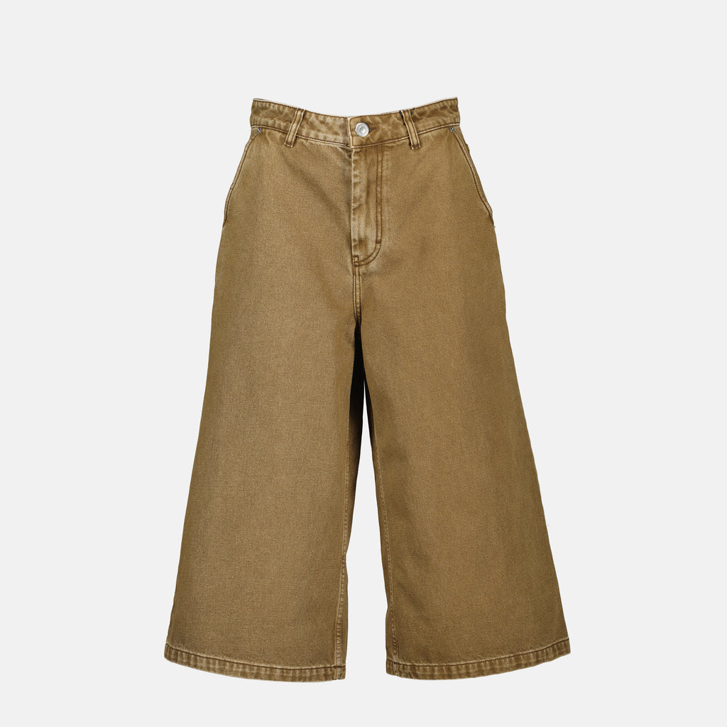 Ami PARISの女性用ロングバミューダの画像 - 2025年秋冬シーズン - 前面ビュー