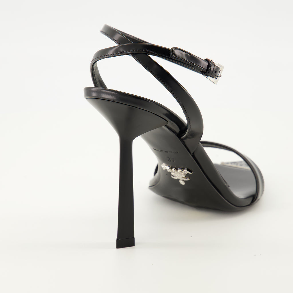 Bild des Prada Damen-Absatzsandalen - Herbst-Winter 2025 - Detaillierte Draufsicht