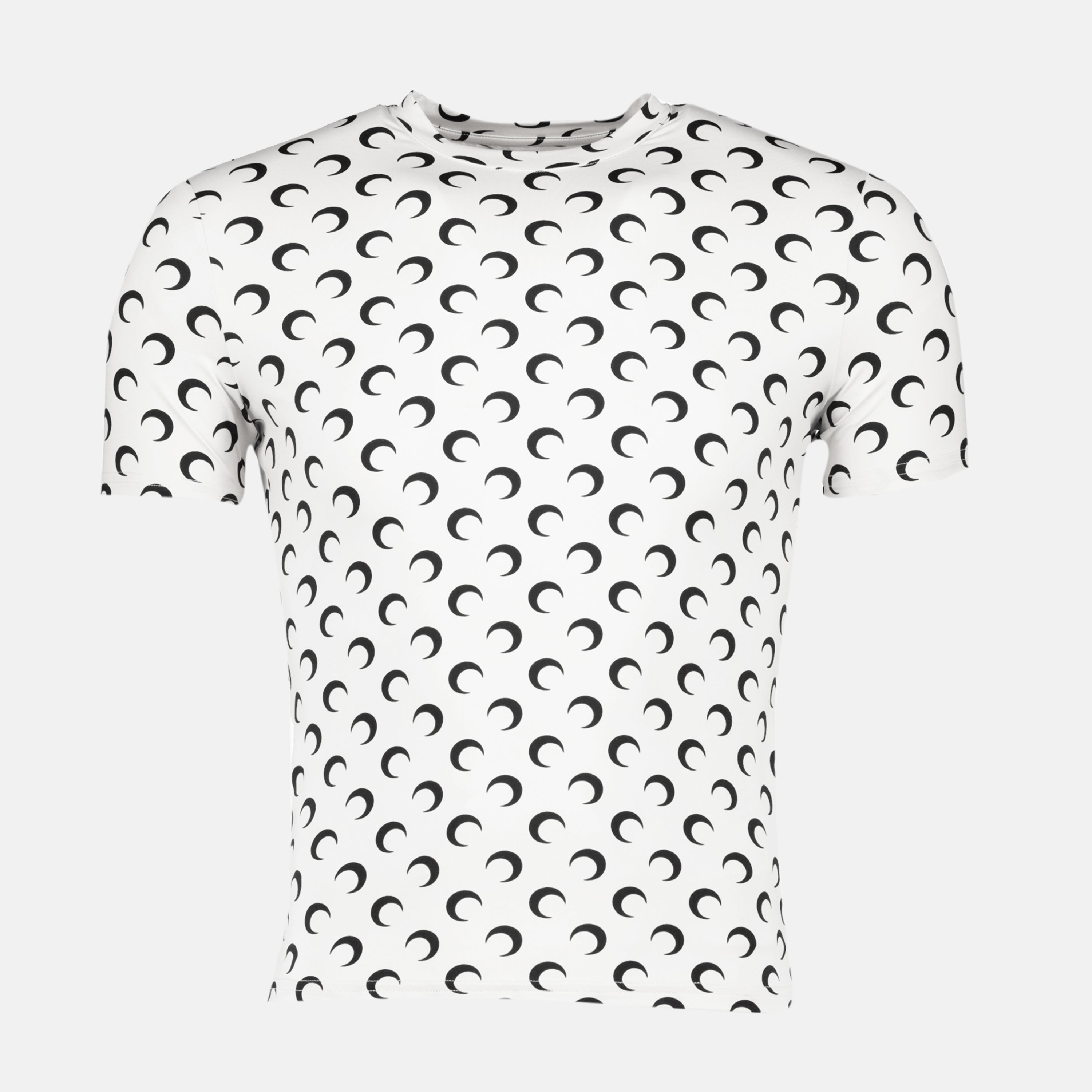 Image de l'article Haut Jersey Moon noir de la marque Marine Serre pour Unisex - Saison Automne-Hiver 2025 - Vue de Face