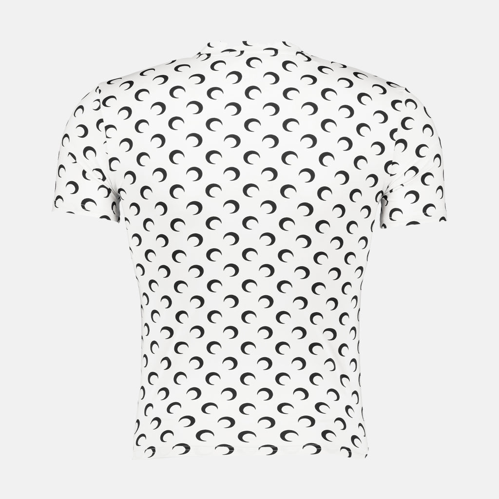 Image de l'article Haut Jersey Moon noir de la marque Marine Serre pour Unisex - Saison Automne-Hiver 2025 - Vue de Dos