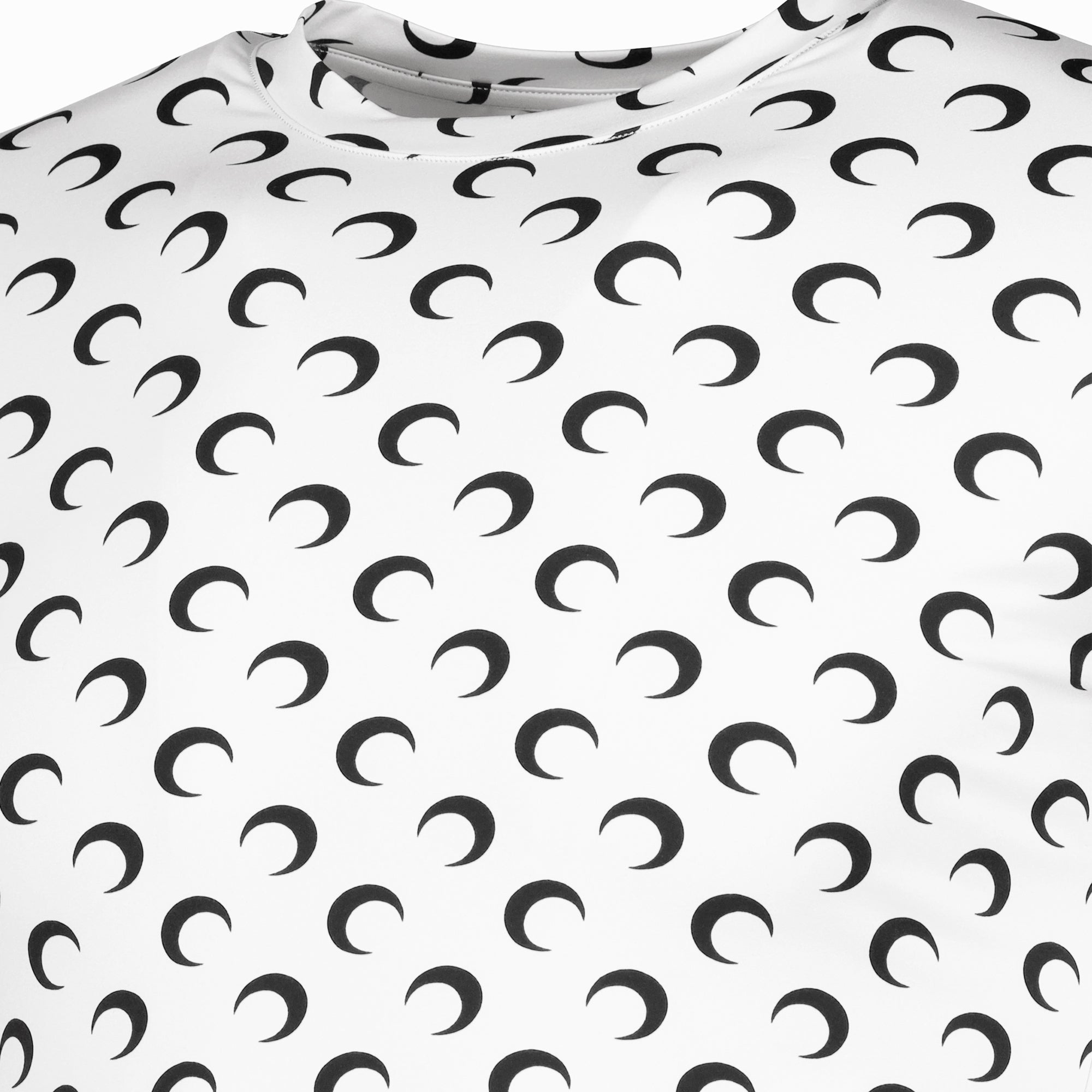 Image de l'article Haut Jersey Moon noir de la marque Marine Serre pour Unisex - Saison Automne-Hiver 2025 - Vue détaillée_2