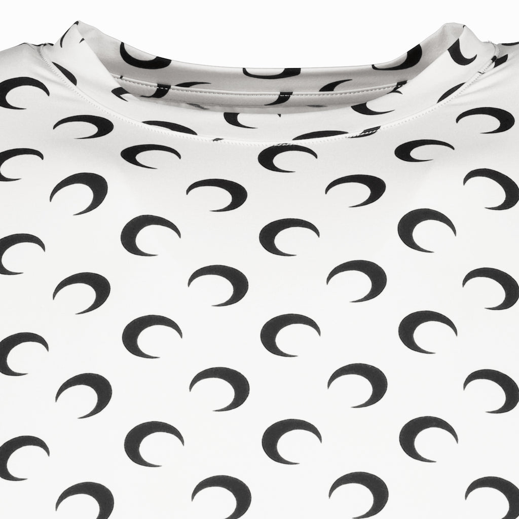 Image de l'article Haut Jersey Moon noir de la marque Marine Serre pour Unisex - Saison Automne-Hiver 2025 - Vue détaillée_1