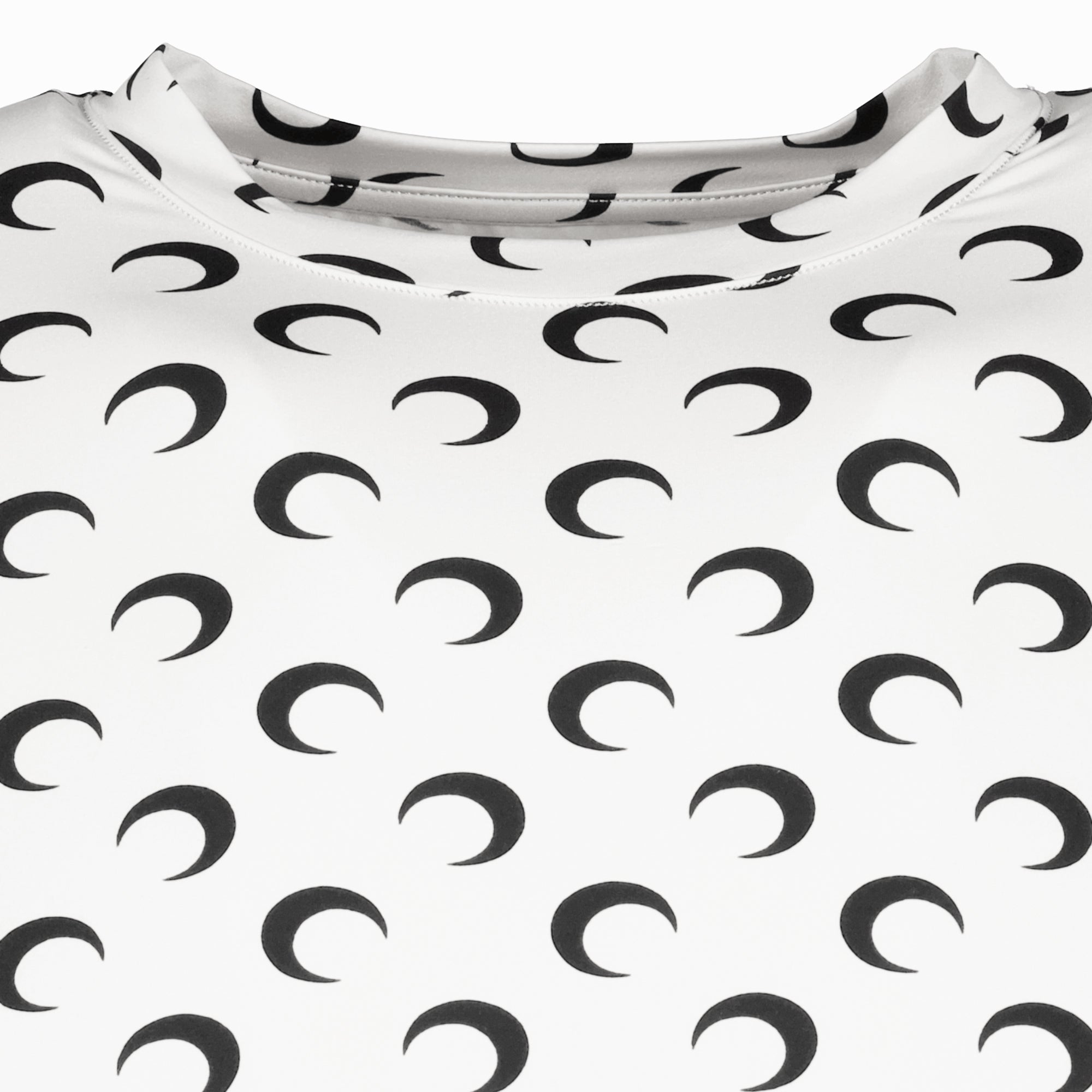 Image de l'article Haut Jersey Moon noir de la marque Marine Serre pour Unisex - Saison Automne-Hiver 2025 - Vue détaillée_1