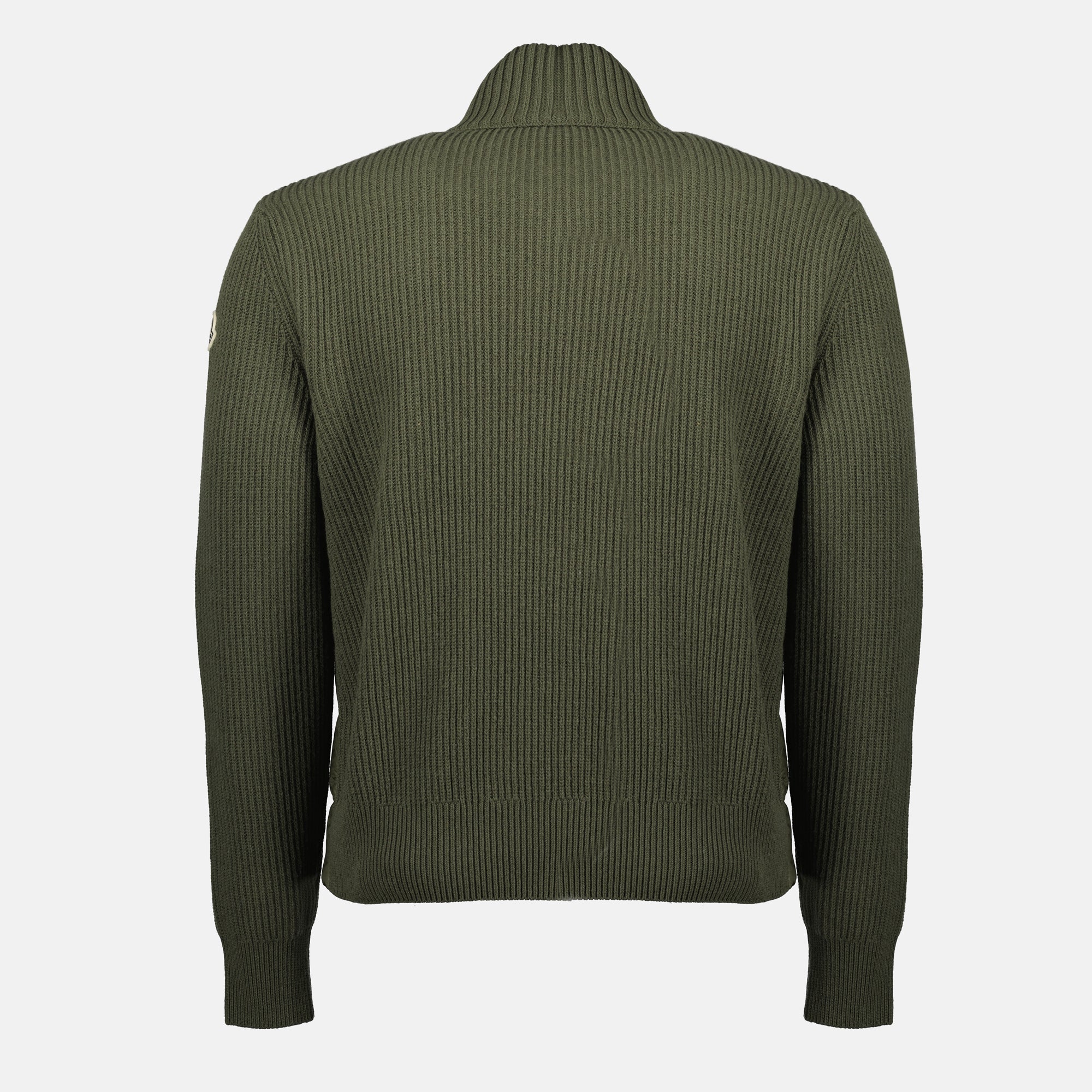 Image de l'article Cardigan bi-matière de la marque Moncler pour Homme - Saison Automne-Hiver 2025 - Vue détaillée_2